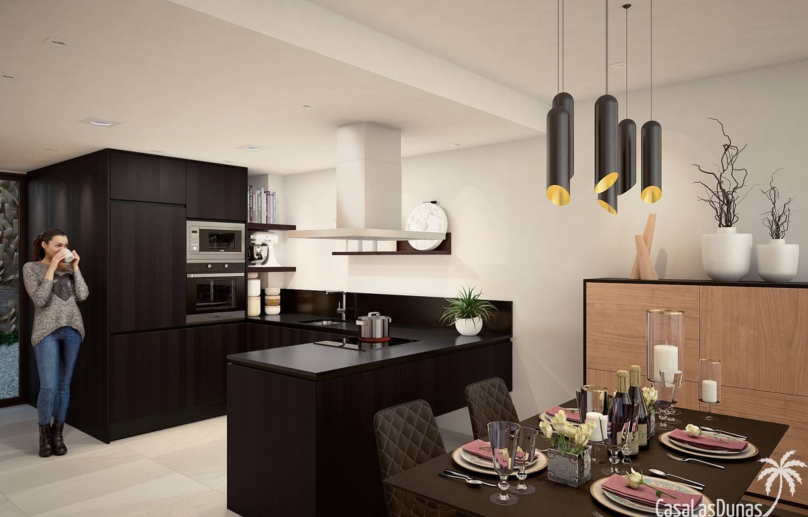 In diesem bekannten und gepflegten Golfresort finden wir ein Projekt mit vielen verschiedenen Haustypen. Es gibt Apartments, Stadthäuser und freisteh