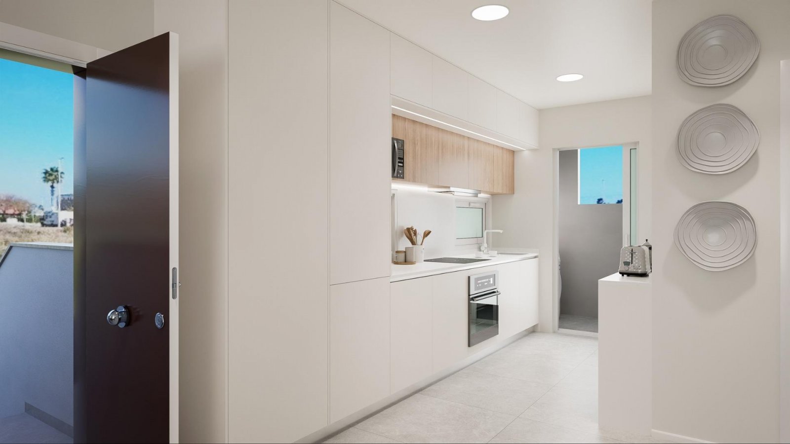 Neubauwohnungen nur 200 Meter vom Strand Las Higuericas entfernt
Moderne Eigenheime in Torre de la Horadada
In der malerischen Küstensta