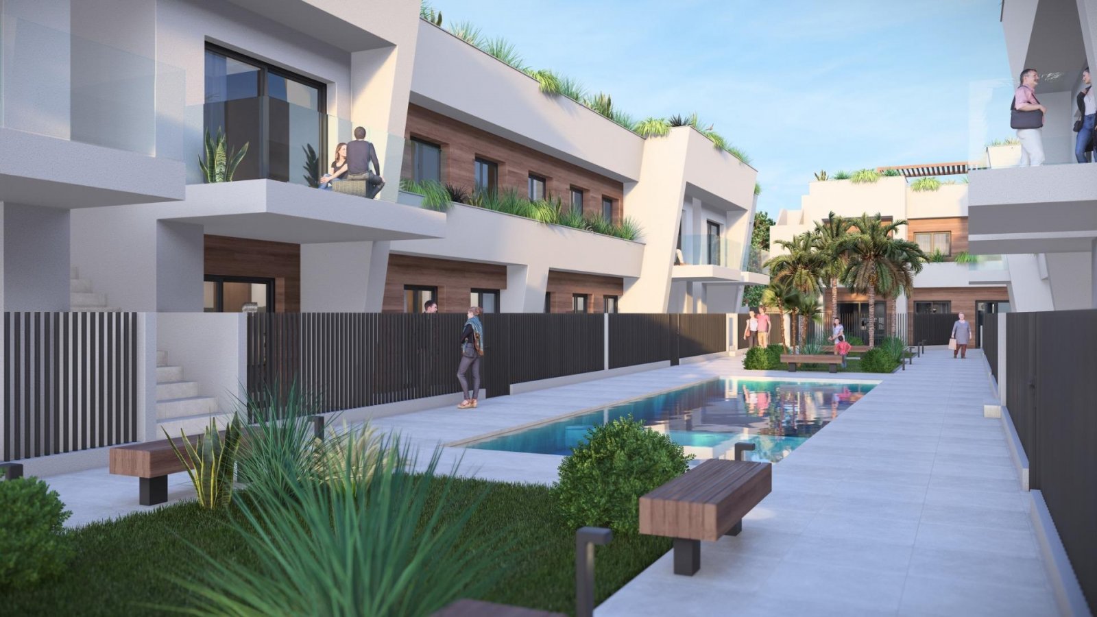 Neubau Häuser in Torre-Pacheco, Costa Cálida
Moderne Bungalows mit außergewöhnlicher Ausstattung
Entdecken Sie eine neue Wohnanlage in T