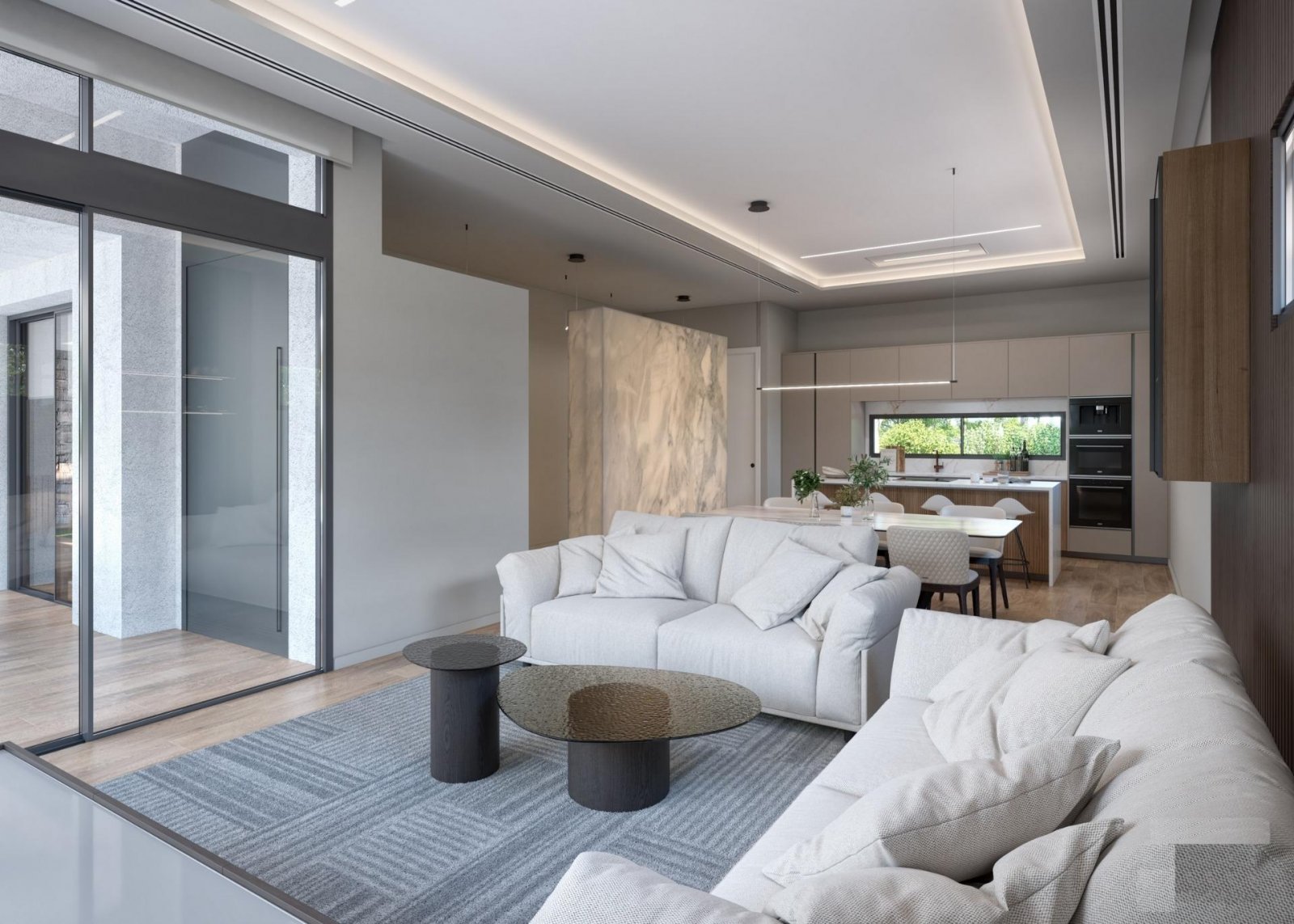 NEUBAU-VILLEN IN PRIVATER GARTENANLAGE IN DER PROVINZ MURCIA
Neubau von Villen in einer privaten Anlage in der Region Murcia, umgeben vo