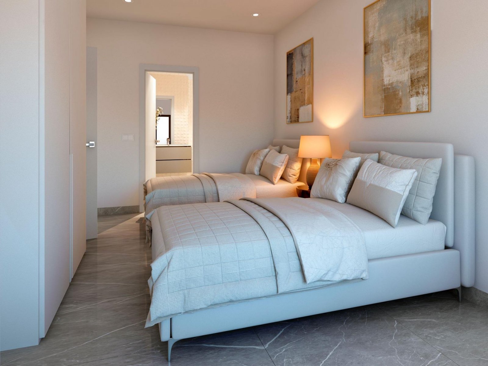 VILLA AM UFER DER PINET STRÄNDE!
 Villa in einem Wohnanlage am Strand von Pinet, neben der Stadt La Marina, in einer einzigartigen und e