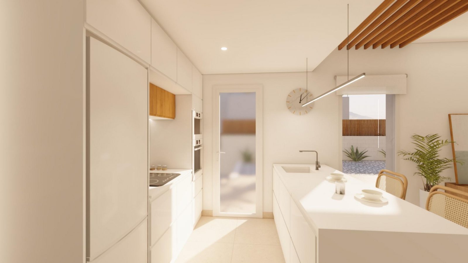 NEU GEBAUTE VILLEN IN PILAR DE LA HORADADA
Neubauvillen in Pilar de la Horadada.
Das Innere der Villen besteht aus 3 Schlafzimmern, 3 B