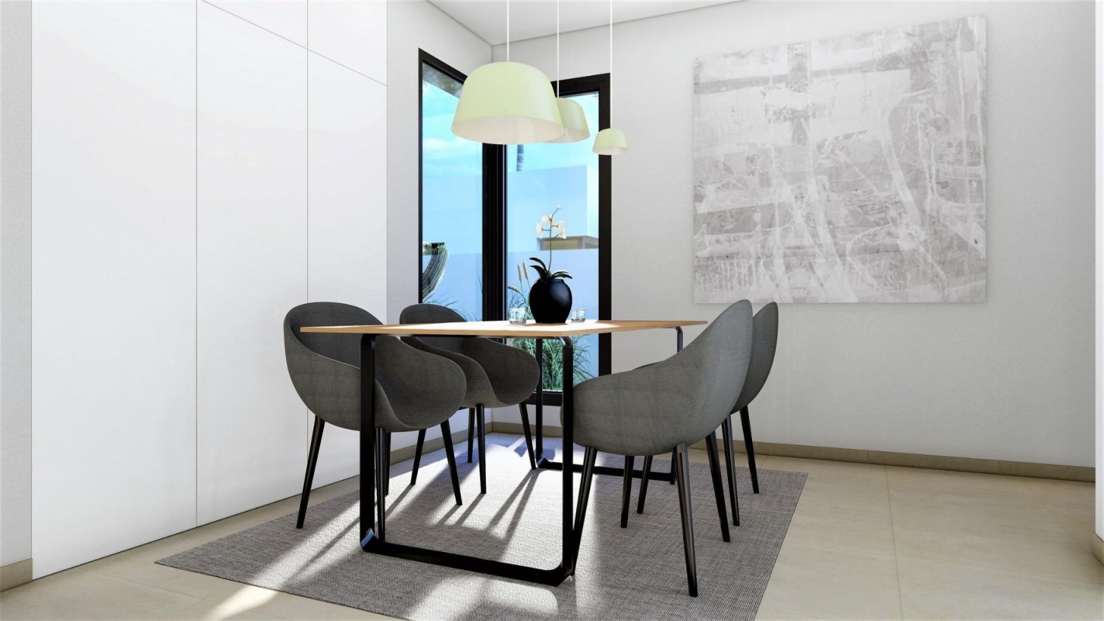 NEU GEBAUTE VILLEN IN SAN FULGENCIO
Neubauvillen in San Fulgencio, nur 5 km vom Strand entfernt. 
Die Villen bieten 3 Schlafzimmer, 2 B