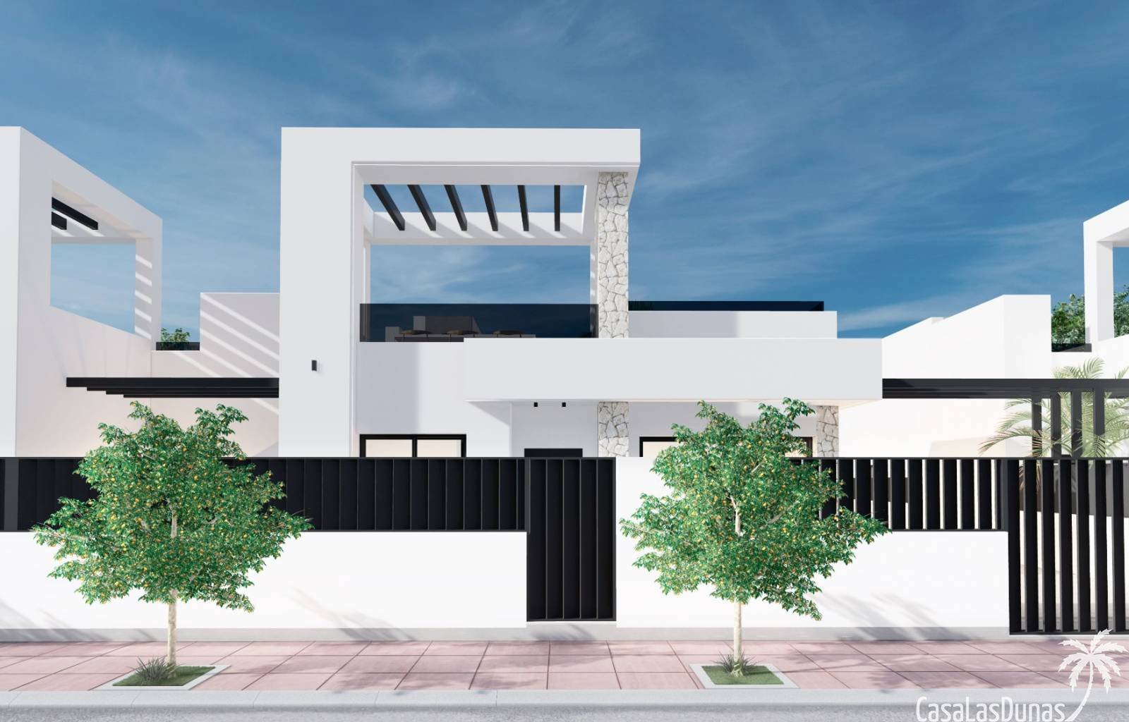 Im paradiesischen Santa Rosalia Resort entstehen 6 Villen mit jeweils 3 Schlafzimmern und 2 Bädern. Im Außenbereich finden Sie eine großzügige Terras