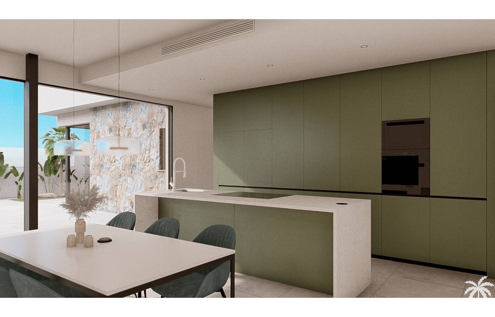 Diese wunderschönen Villen werden im sonnenverwöhnten Los Alcázares an der Costa Cálida gebaut. Das Haus verfügt über 3 Schlafzimmer und 2 Badezimmer