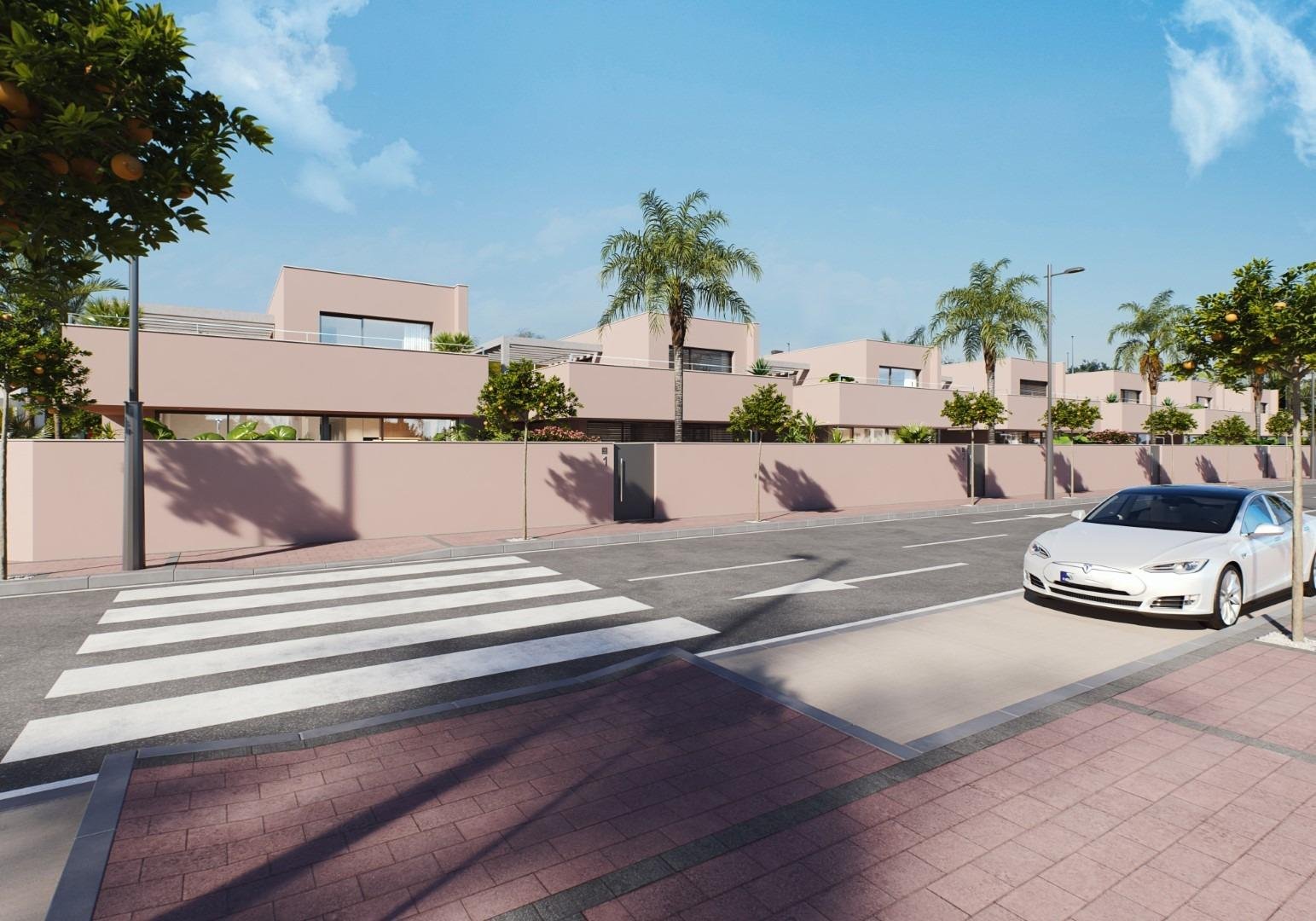 NEU GEBAUTE VILLEN IN ROLDAN Moderne Neubauvillen in Roldan , Torre Pacheco Villen von 199 m² gebaut auf den Grundstücken von 385 m², 438