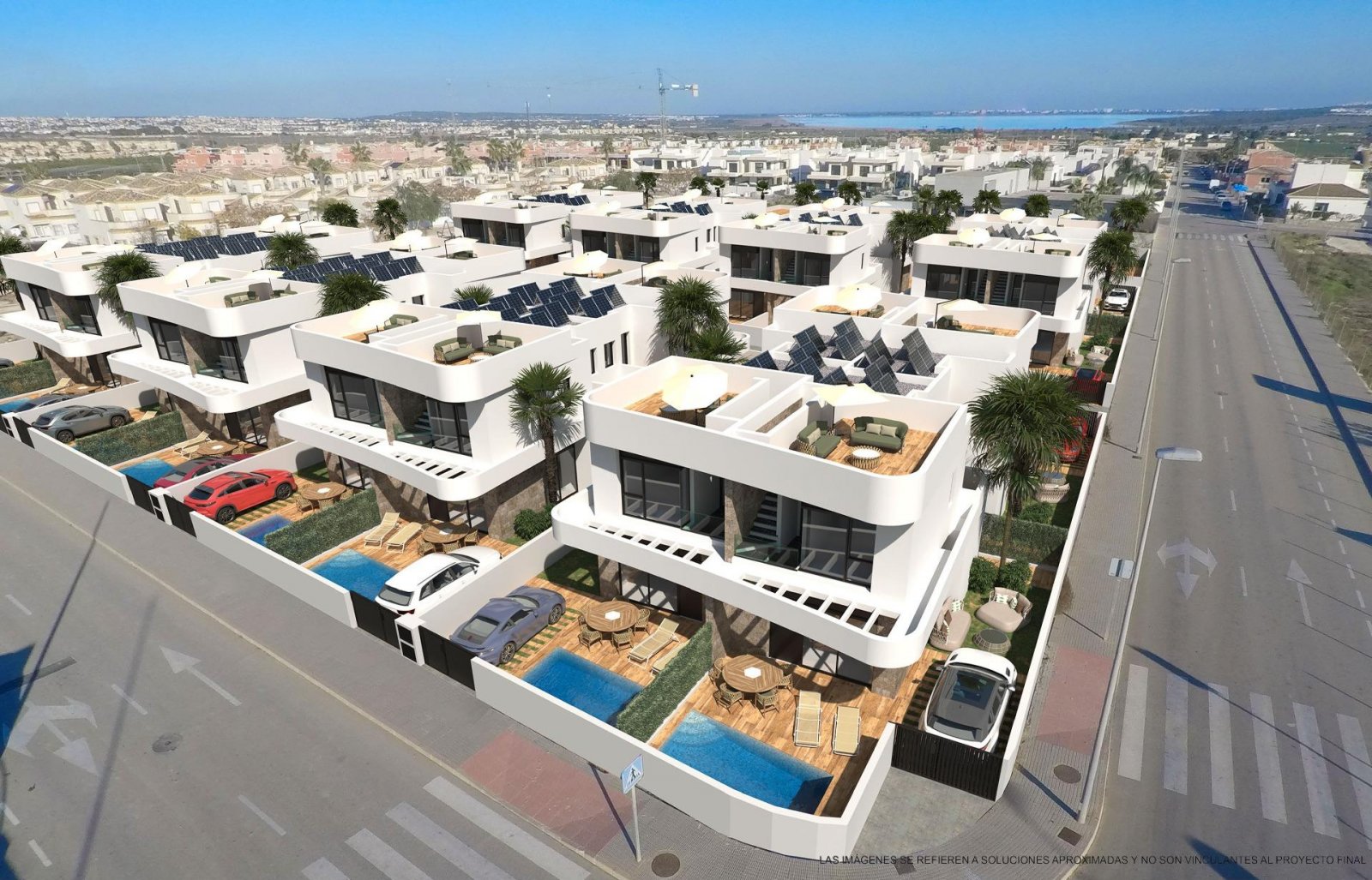 NEU GEBAUTE VILLEN IN LOS MONTESINOS Neubauprojekt in La Herrada (Los Montesinos), in einer privilegierten Lage in der Nähe der besten St