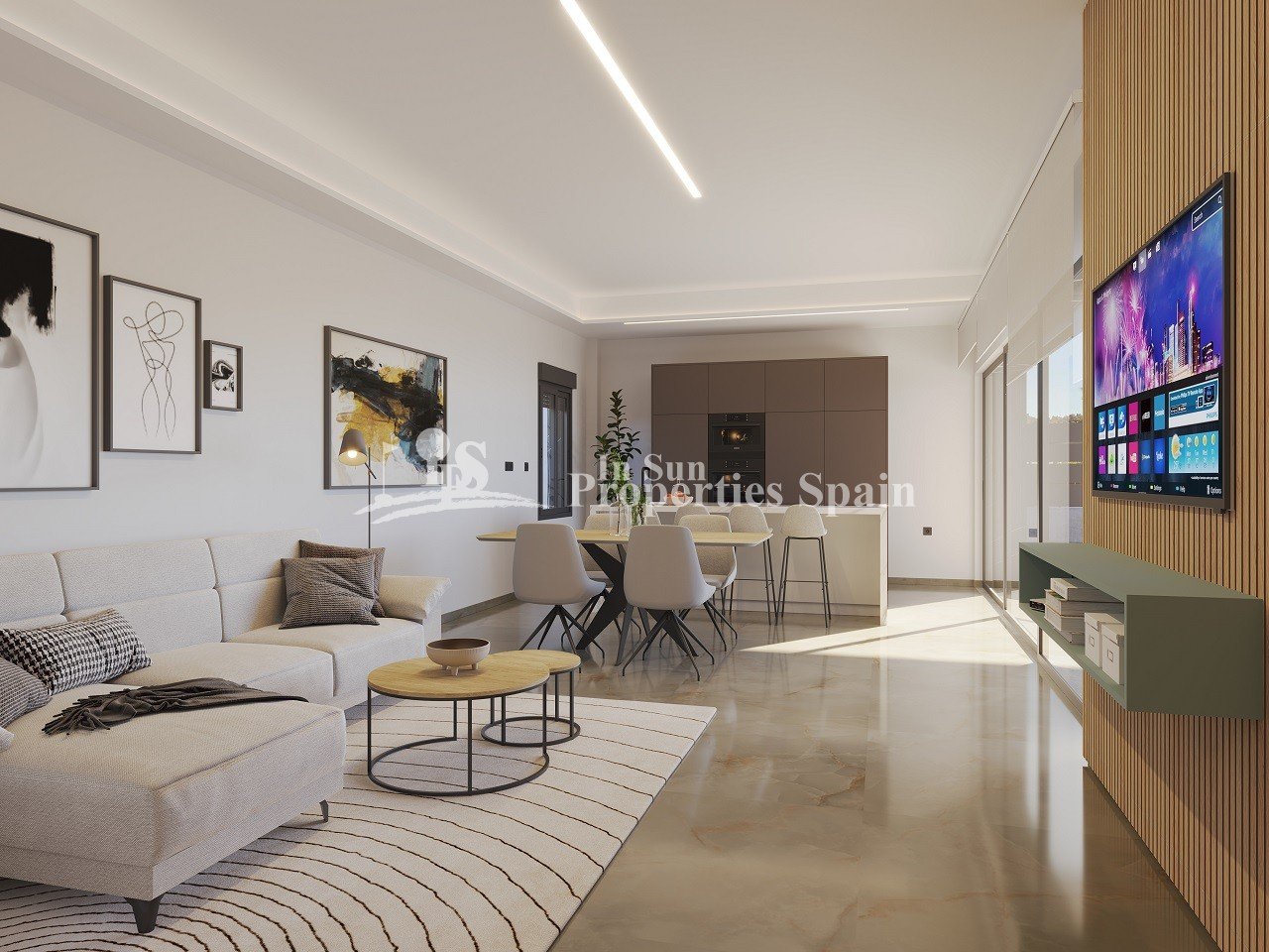 WUNDERSCHÖNE NEU GEBAUTE VILLEN IM LA FINCA GOLF RESORT, ALGORFA
Diese wunderschönen 122m2 Villen sind auf einem großen Grundstück von 4