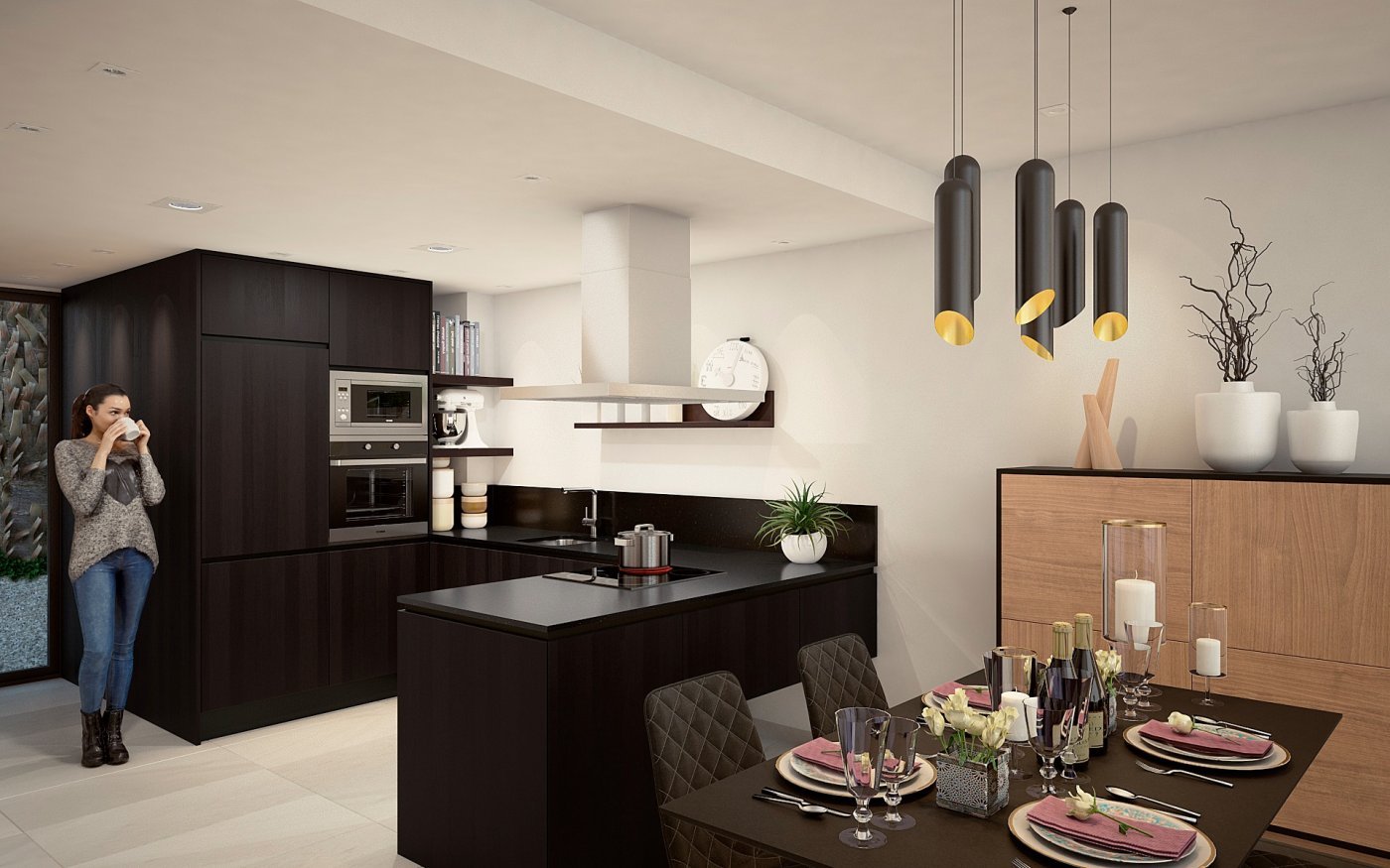 NEU GEBAUTE WOHNANLAGE IN ALGORFA
 
 Neubau-Wohnanlage mit freistehenden oder Doppelhaushälften und Apartments mit herrlichem Gemeinschaf