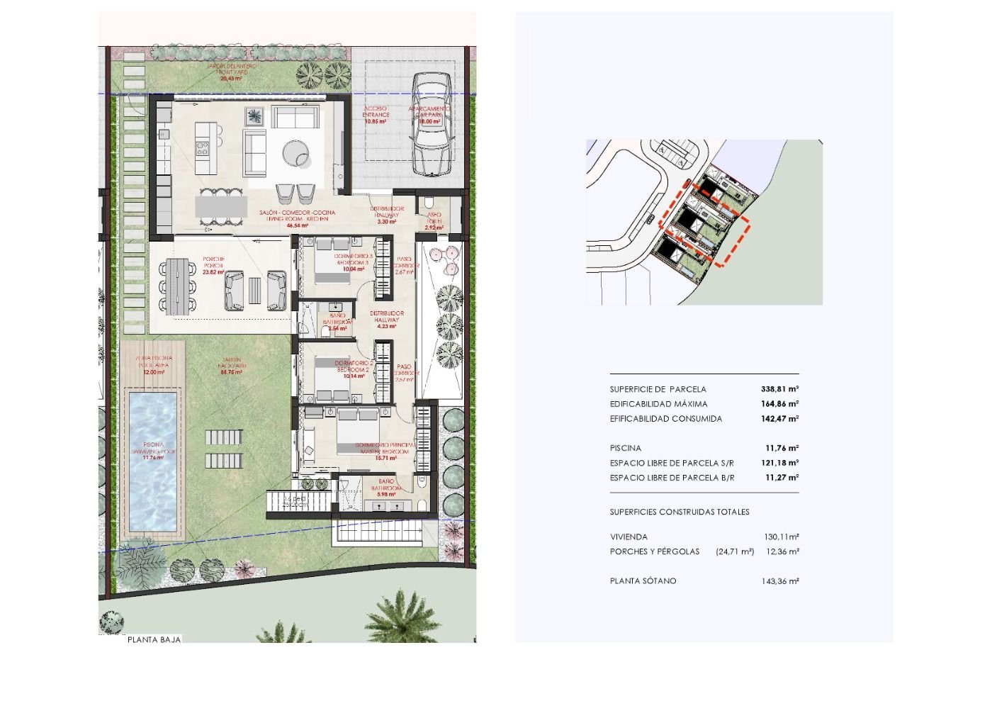 NEUBAU-VILLEN IN PRIVATER GARTENANLAGE IN DER PROVINZ MURCIA
Neubauvillen in privater, bewachter Anlage in der Region Murcia, umgeben vo