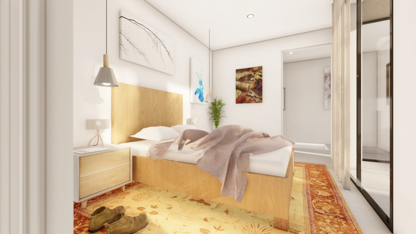 NEU GEBAUTE VILLEN IN LOS URRUTIAS, MURCIA
Neubau einer modernen Villa in 200m Entfernung vom Strand.  Die helle Villa bauen über 2 Etag