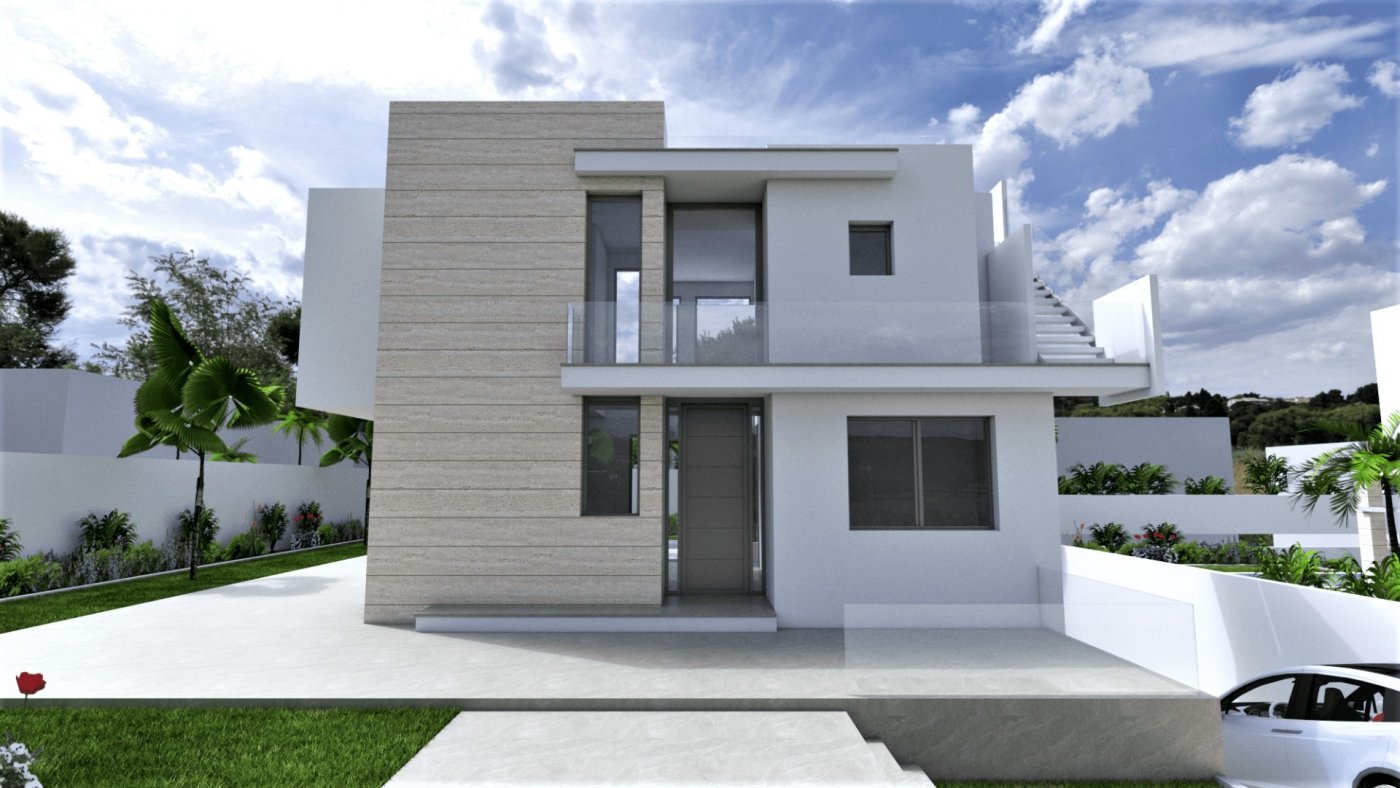 NEUBAU VILLEN IN TORREVIEJA
New Build Projekt von 3 Villen in einer ruhigen Wohngegend Aguas Nuevas von Torrevieja, Provinz Alicante.
S