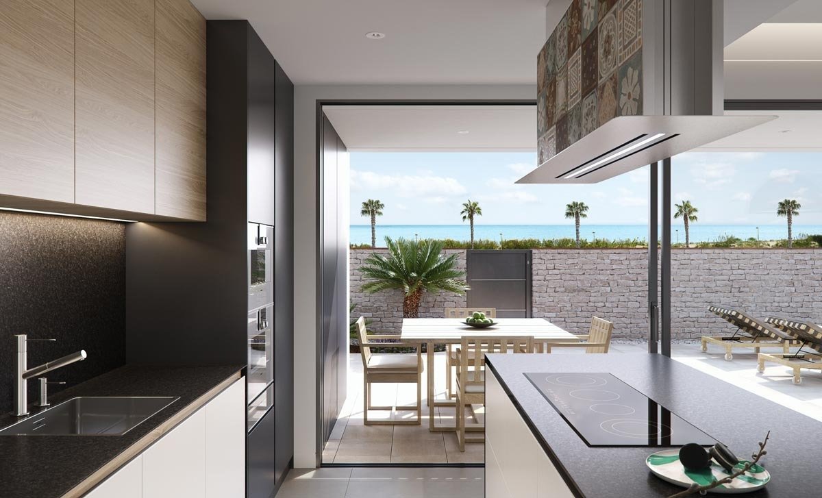 NEU GEBAUTE VILLEN IN TORRE DE LA HORADADA
Exklusive Wohnanlage mit 2 Luxusvillen mit Meerblick am Strand "Las Higuericas" in