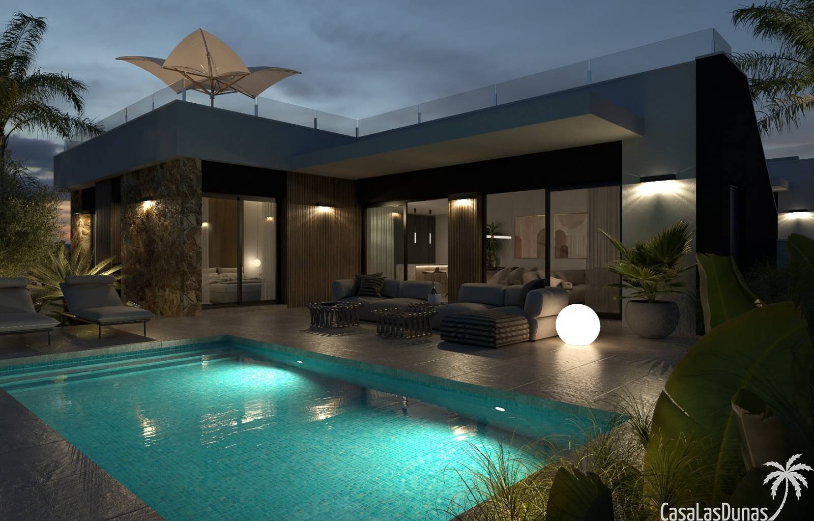 Dieses fantastische Projekt wird in der Stadt Quesada gebaut, etwa 10 Kilometer von den Sandstränden der Costa Blanca und nur 500 Meter vom Stadtzent