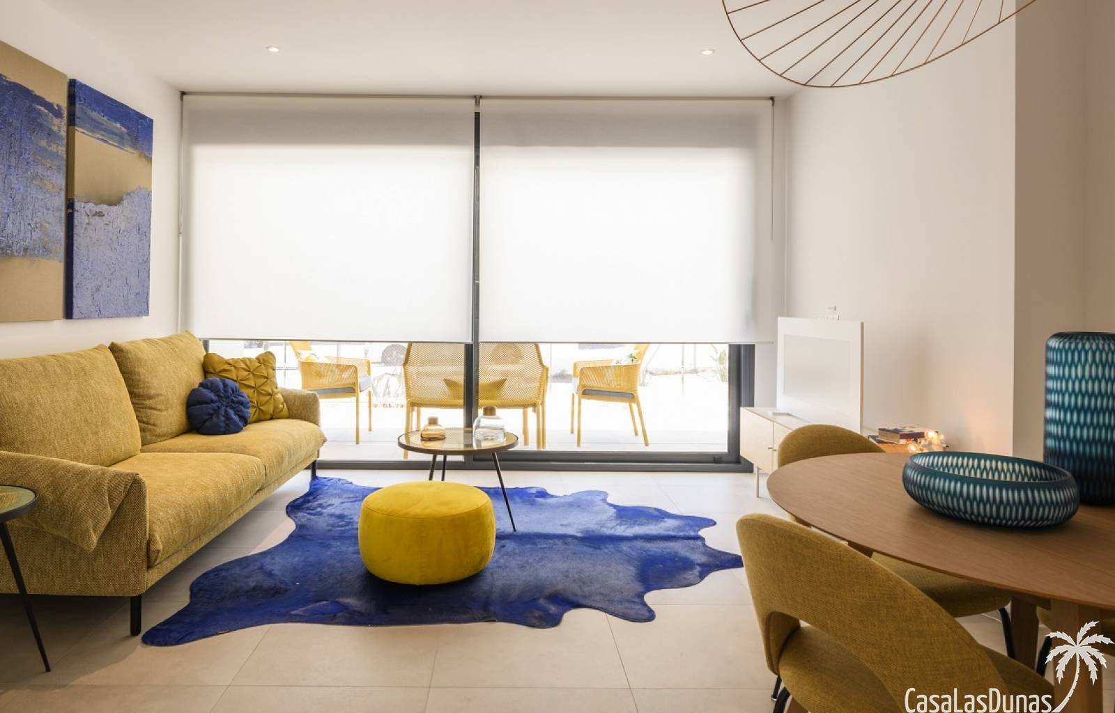  Modernes und zeitloses Neubaugebiet in fußläufiger Entfernung zum Strand in Campoamor. Das Projekt besteht aus Penthäusern mit privatem Solarium, Erd