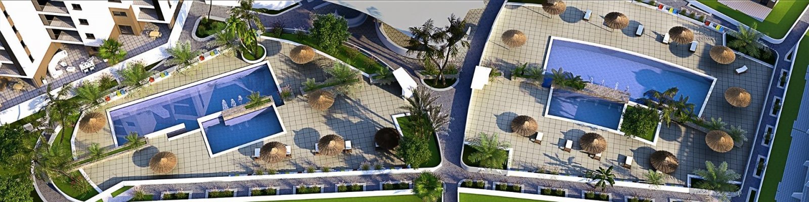 
												Neubau von Wohnungen und Bungalows in Mil Palmeras

Moderner Wohnkomplex in bester Lage
Entdecken Sie eine atemberaubende neue Wohnanlage