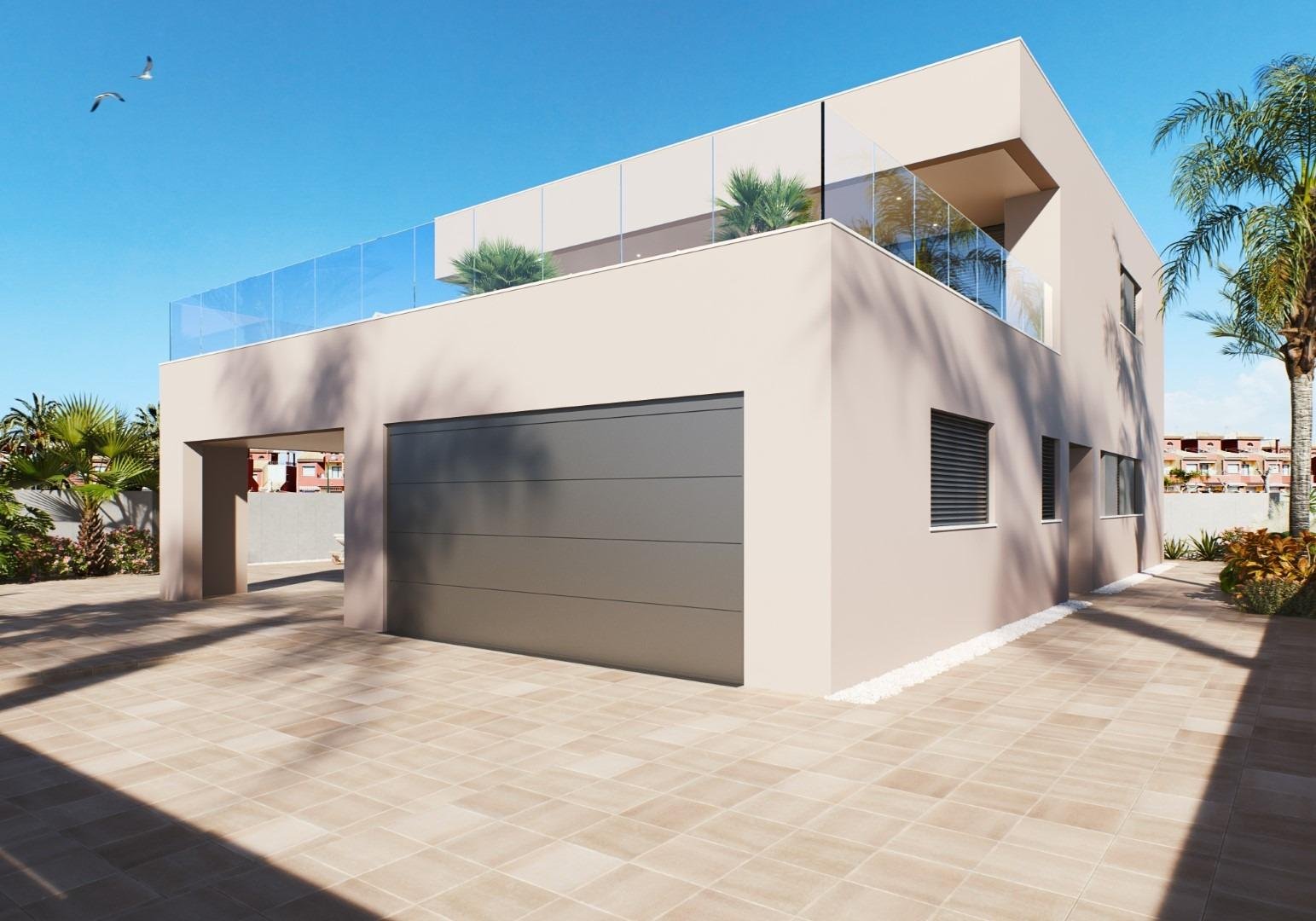 
												NEUBAU-VILLA IN TORRE DE LA HORADADA

Moderne Neubau-Villa in der Nähe von Higuericas Strand in Torre de la Horadada.

Die Villa besteht 