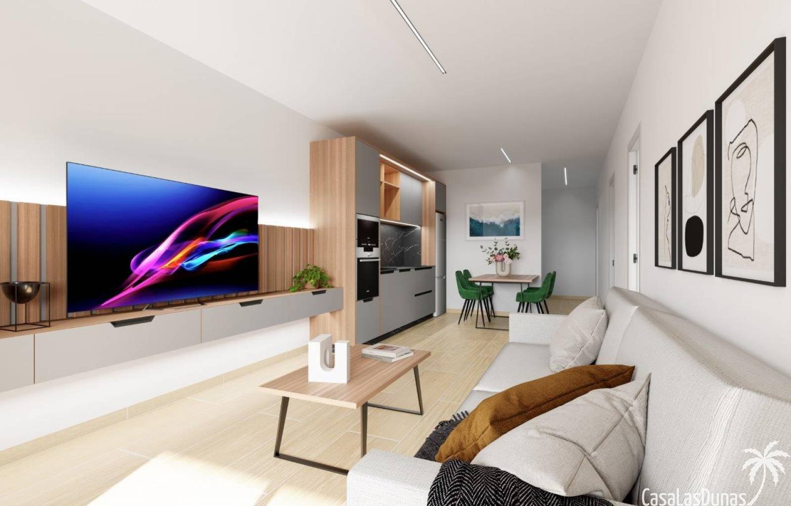  Grijp nu uw kans en investeer in deze moderne appartementen, gelegen aan een zoutmeer wat tevens beschermd natuurgebied is, dichtbij het levendige Gu