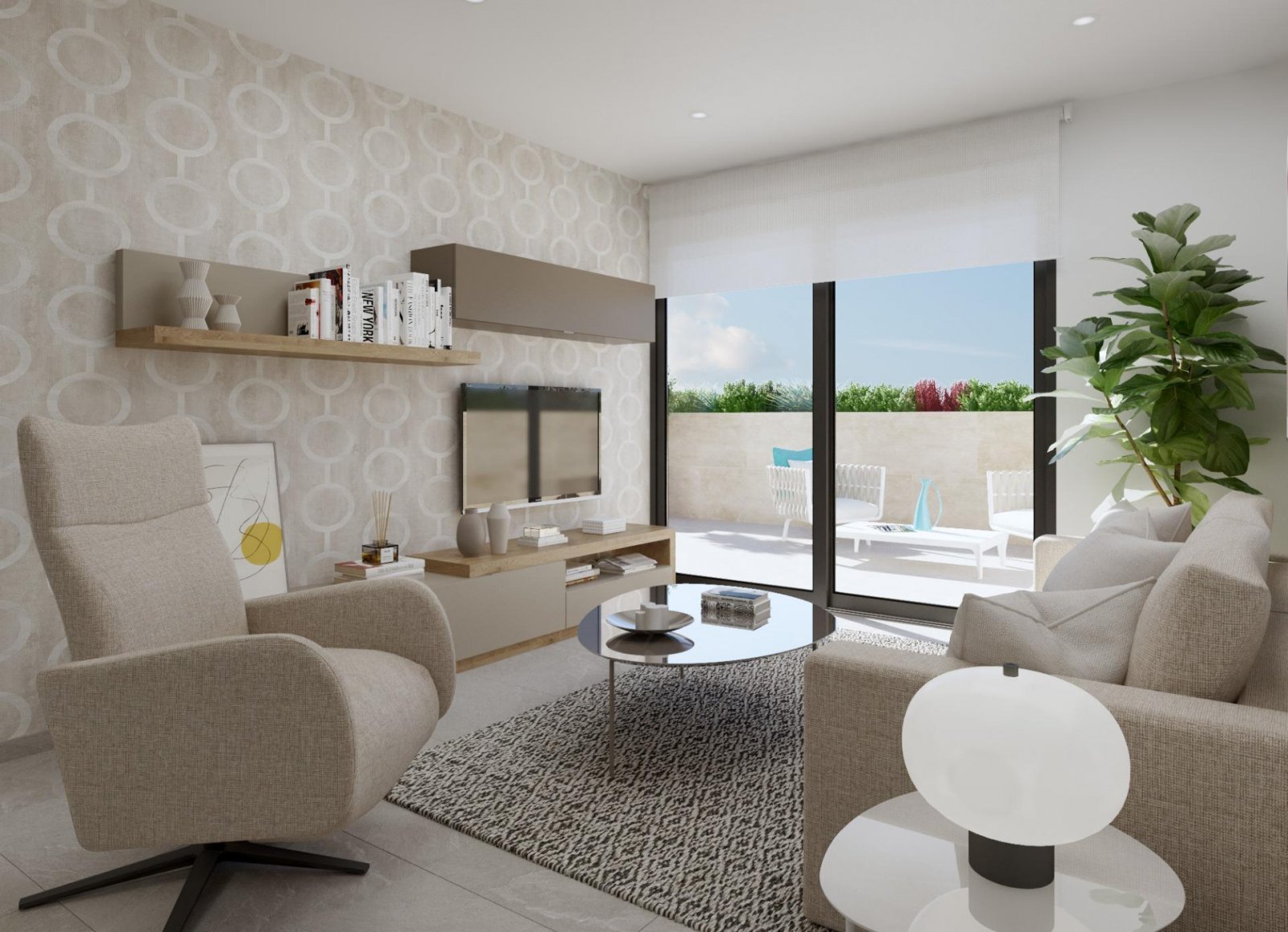 
												NEU GEBAUTE WOHNANLAGE IN PLAYA FLAMENCA Neubauwohnungen in Playa Flamenca, 350 m vom Einkaufszentrum Zenia Boulevard und 600 m vom Stran