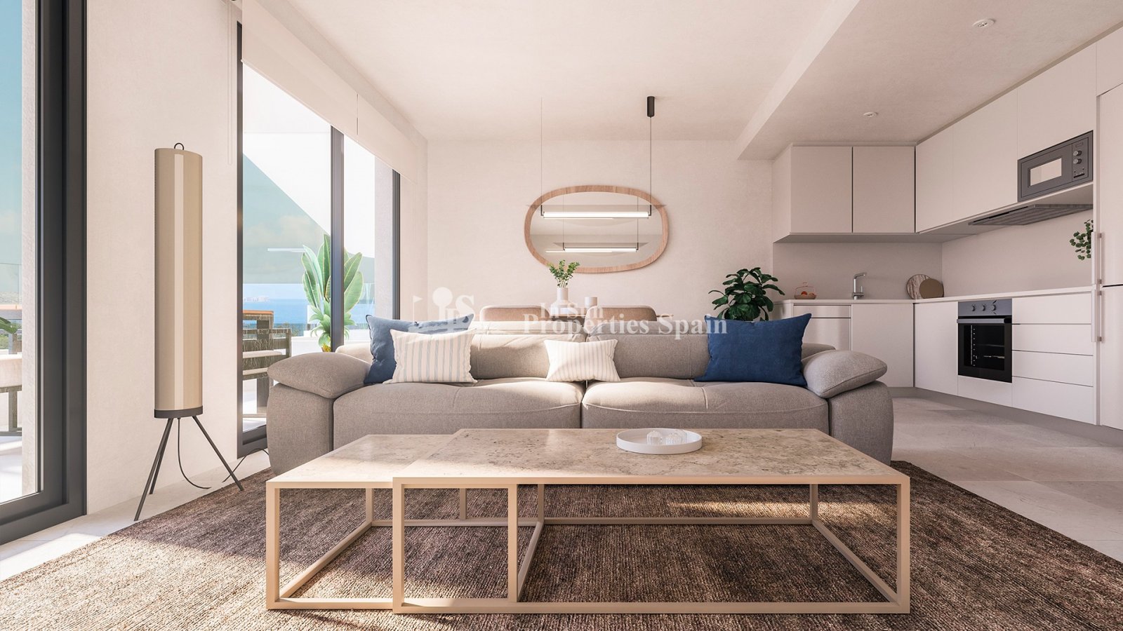 Ocean Dream ist eine Anlage mit exklusiv gestalteten Apartments in Punta Prima und nur 300 Meter vom Strand entfernt. Die Wohnanlage best