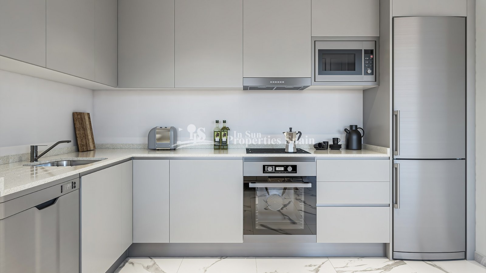 Ocean Dream ist eine Anlage mit exklusiv gestalteten Apartments in Punta Prima und nur 300 Meter vom Strand entfernt. Die Wohnanlage best