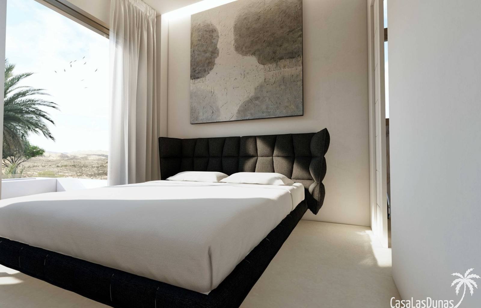  Wunderschönes Neubauprojekt bestehend aus 4 modernen Villen, nur wenige Meter vom Strand Muchavista in San Juan entfernt. Die Häuser bestehen aus 3 S