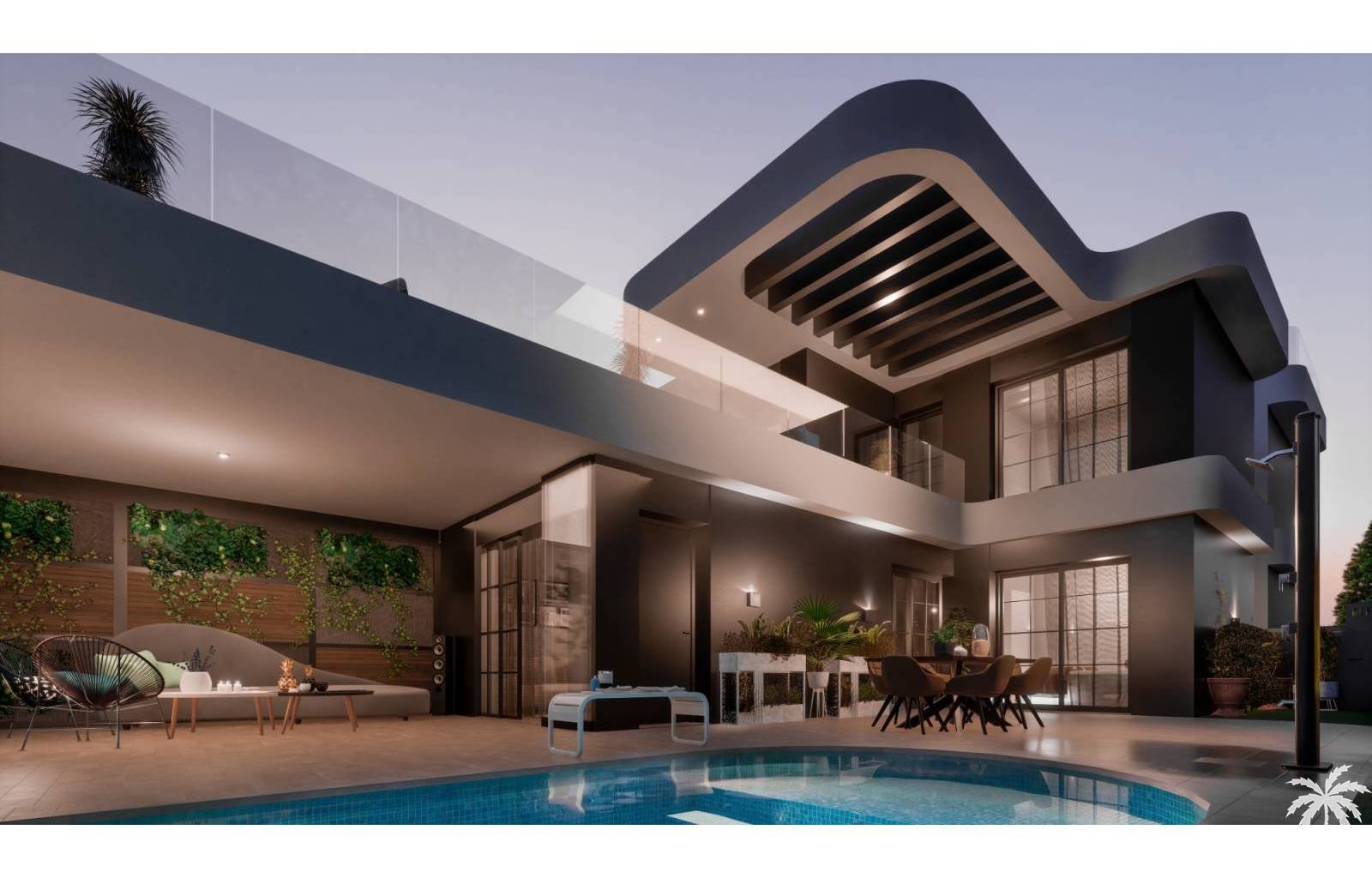  Nur wenige Gehminuten vom Strand entfernt werden diese wunderschönen Villen liegen. in modernem Ambiente, fertige Häuser mit 3 Schlafzimmern und 2 Bä