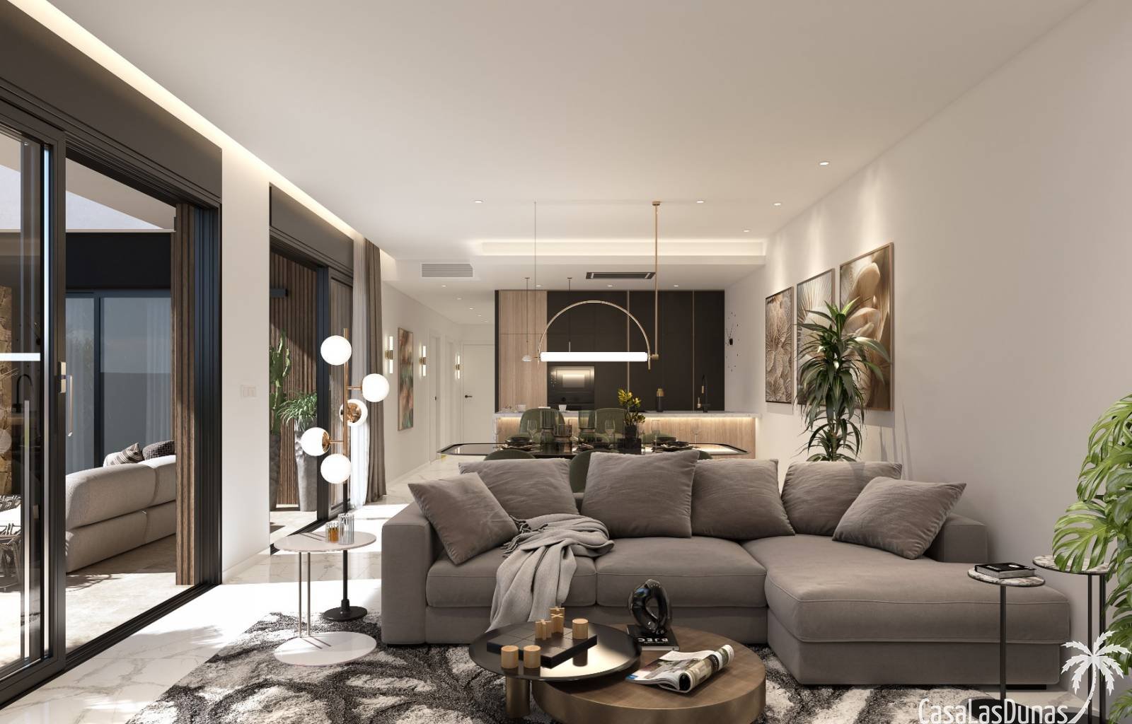  Dieses fantastische Projekt wird in der Stadt Quesada gebaut, etwa 10 Kilometer von den Sandstränden der Costa Blanca und nur 500 Meter vom Stadtzent