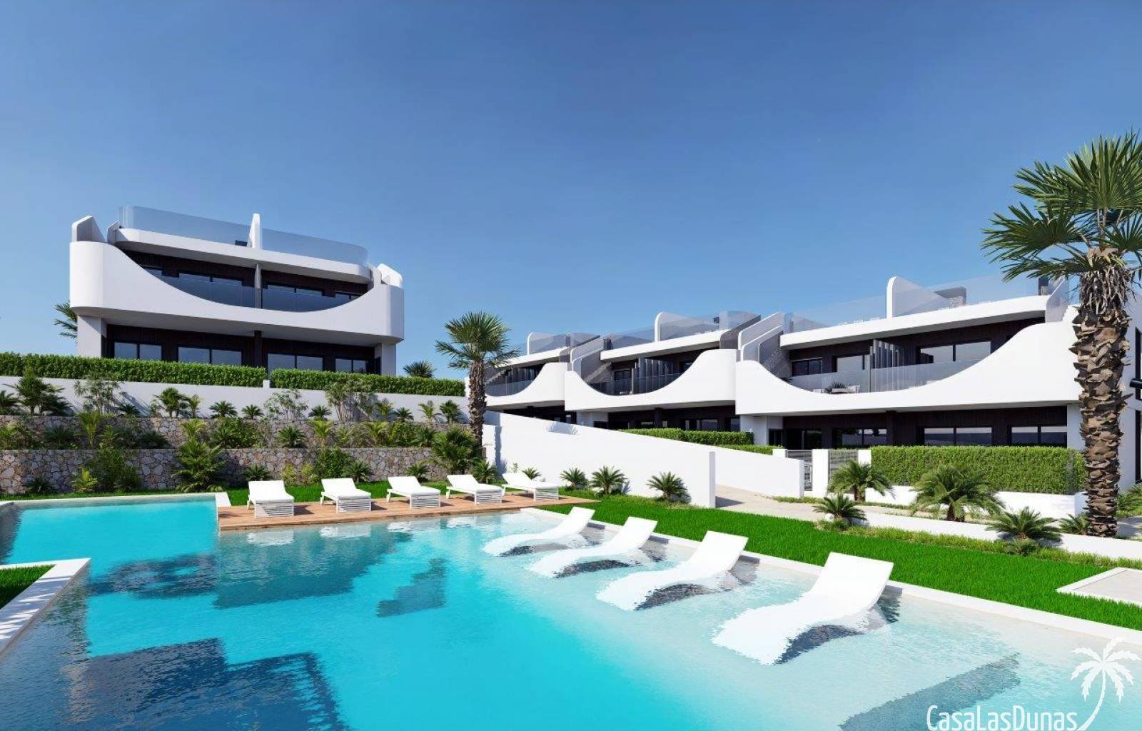  Dieser neue Komplex wird in ruhiger Lage etwas außerhalb des Dorfes San Miguel gebaut. Die meisten Immobilien sind sonnig und nach Osten ausgerichtet