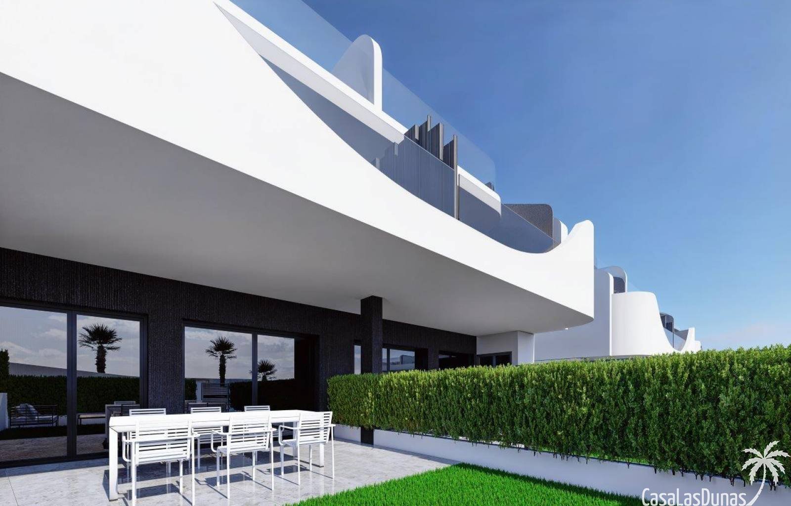  Dieser neue Komplex wird in ruhiger Lage etwas außerhalb des Dorfes San Miguel gebaut. Die meisten Immobilien sind sonnig und nach Osten ausgerichtet