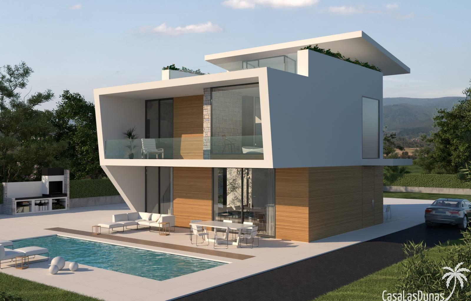  Eine Traumvilla in Traumlage! So viel Platz drinnen und draußen wird Sie mit diesem schönen Design überraschen. Sie können aus 5 verschiedenen Modell