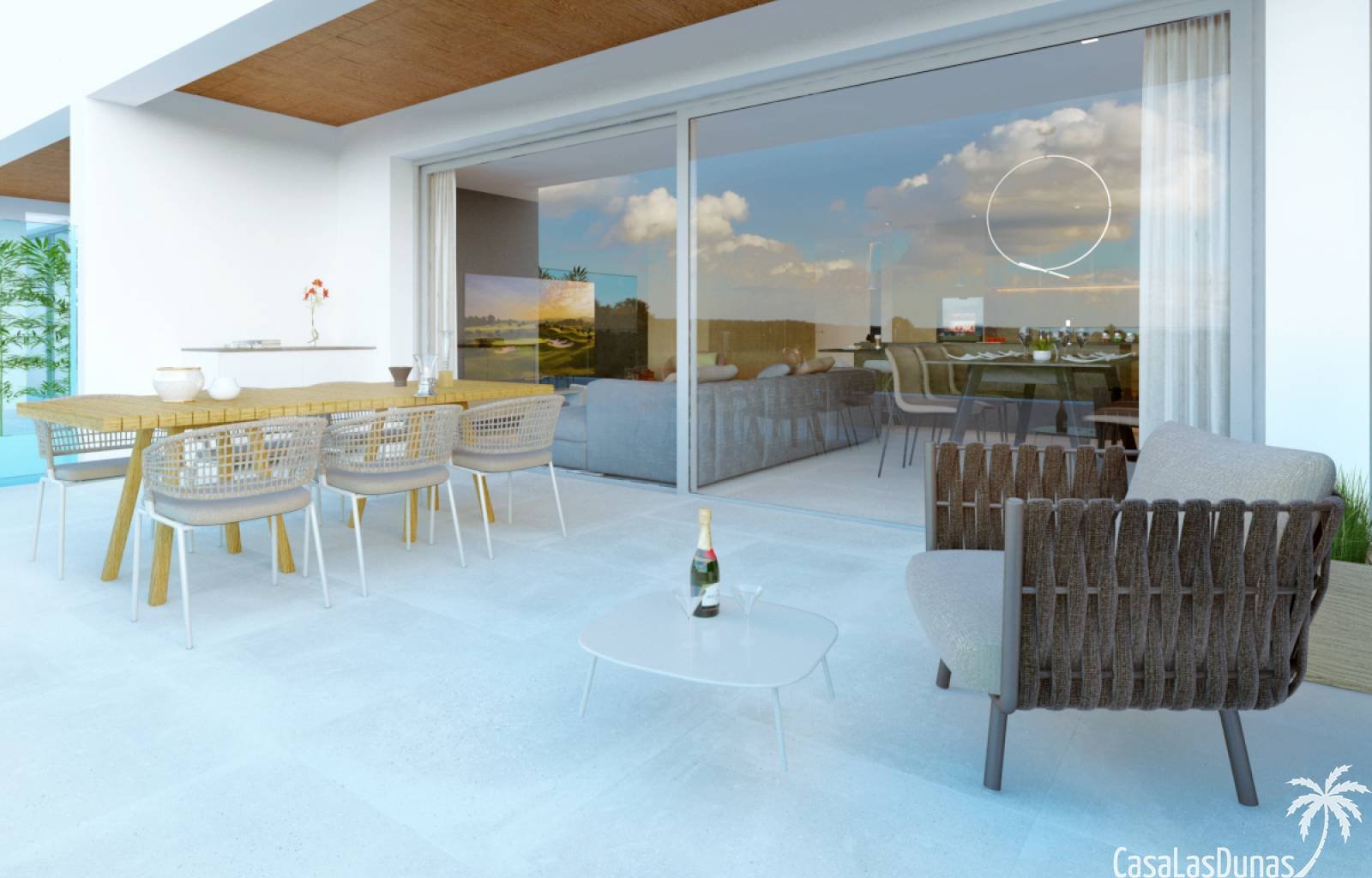  Wunderschönes modernes Bauprojekt in einem exklusiven Golfresort in Orihuela Costa. Die Wohnungen verfügen alle über einen großzügigen Balkon mit her