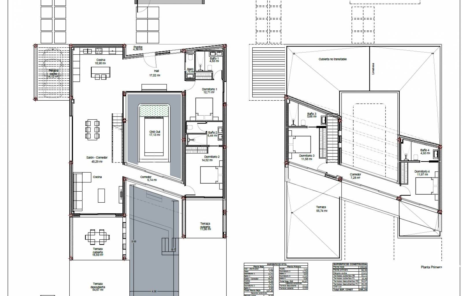  Dieses besondere Modell zeichnet sich durch die einzigartige Lage des Swimmingpools und das enorme Platzangebot, das diese Villa bietet, aus. Das rep