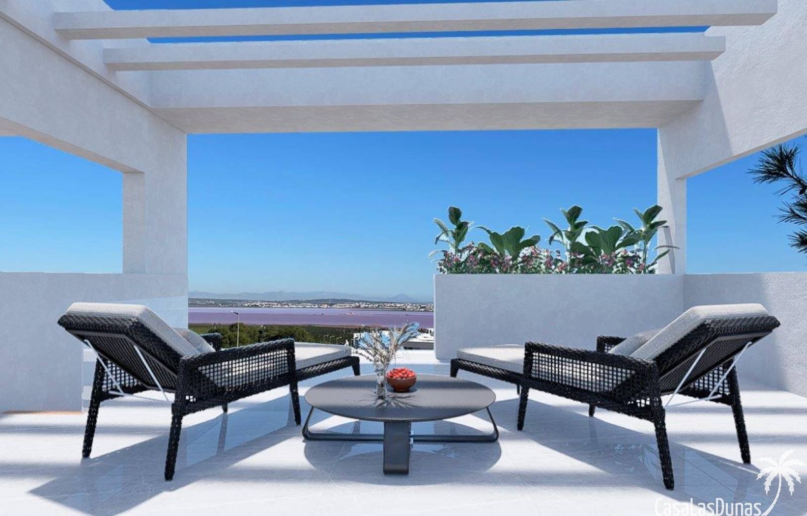 Diese prächtige neue Wohnanlage hat viele Wohnungen zu bieten. Die Apartments verfügen über 2 Schlafzimmer mit jeweils eigenem Bad. Es hat auch ein g