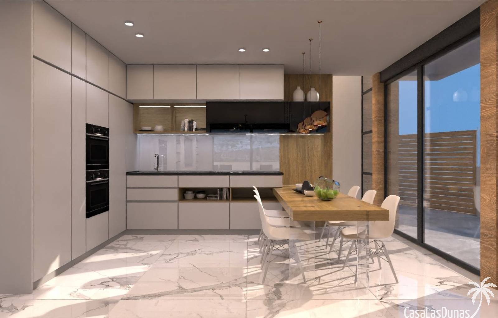 Die Villa liegt 50 Meter vom Golfplatz La Marquesa entfernt und verfügt über 3 Schlafzimmer und 2 Badezimmer sowie einen 3 x 6 m großen Pool. Es verf