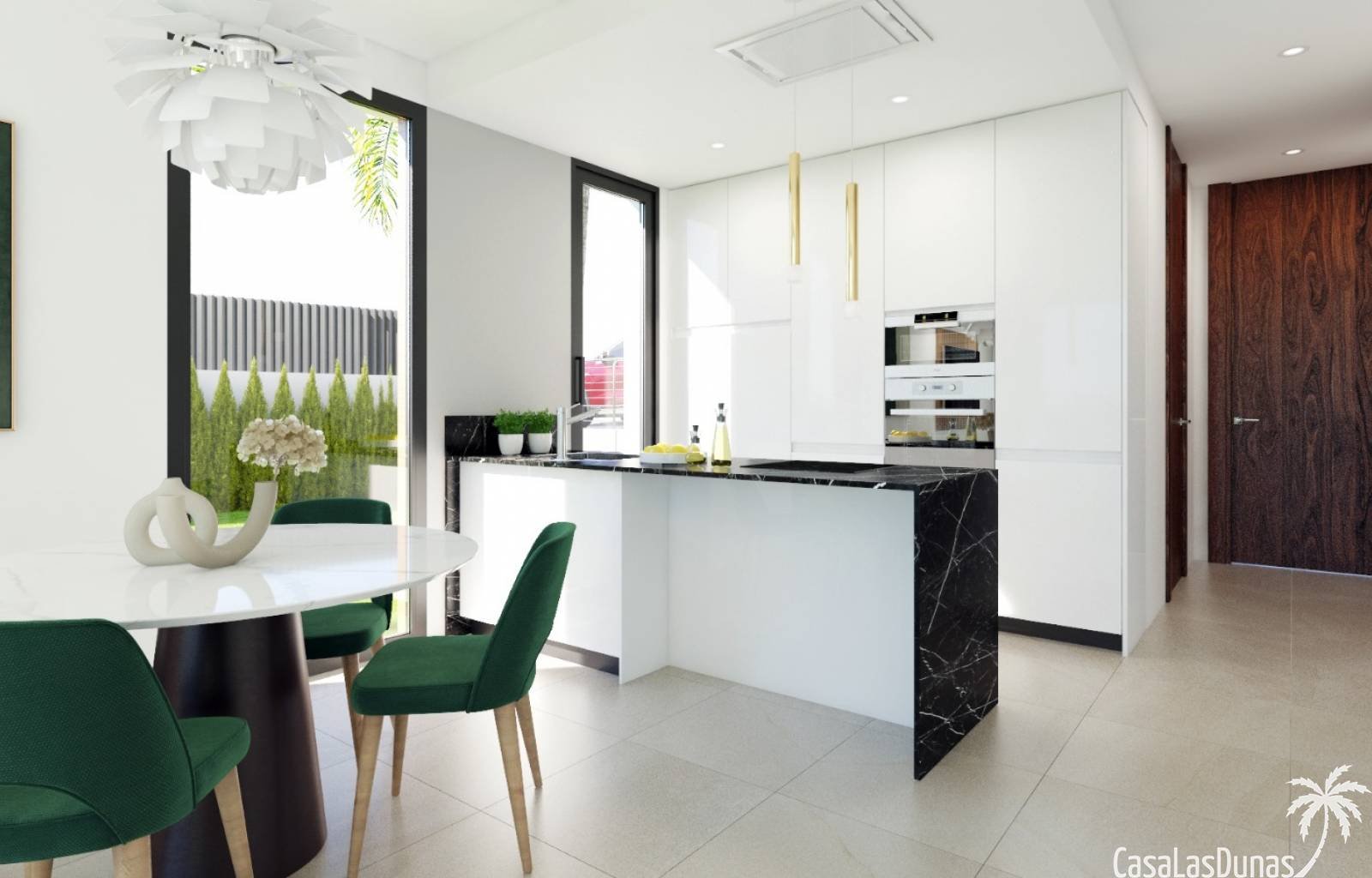 In der lebhaften Gegend von Finestrat, in der Nähe von Benidorm, befindet sich dieser brandneue Komplex. Die großzügigen Reihenhäuser verfügen über 3