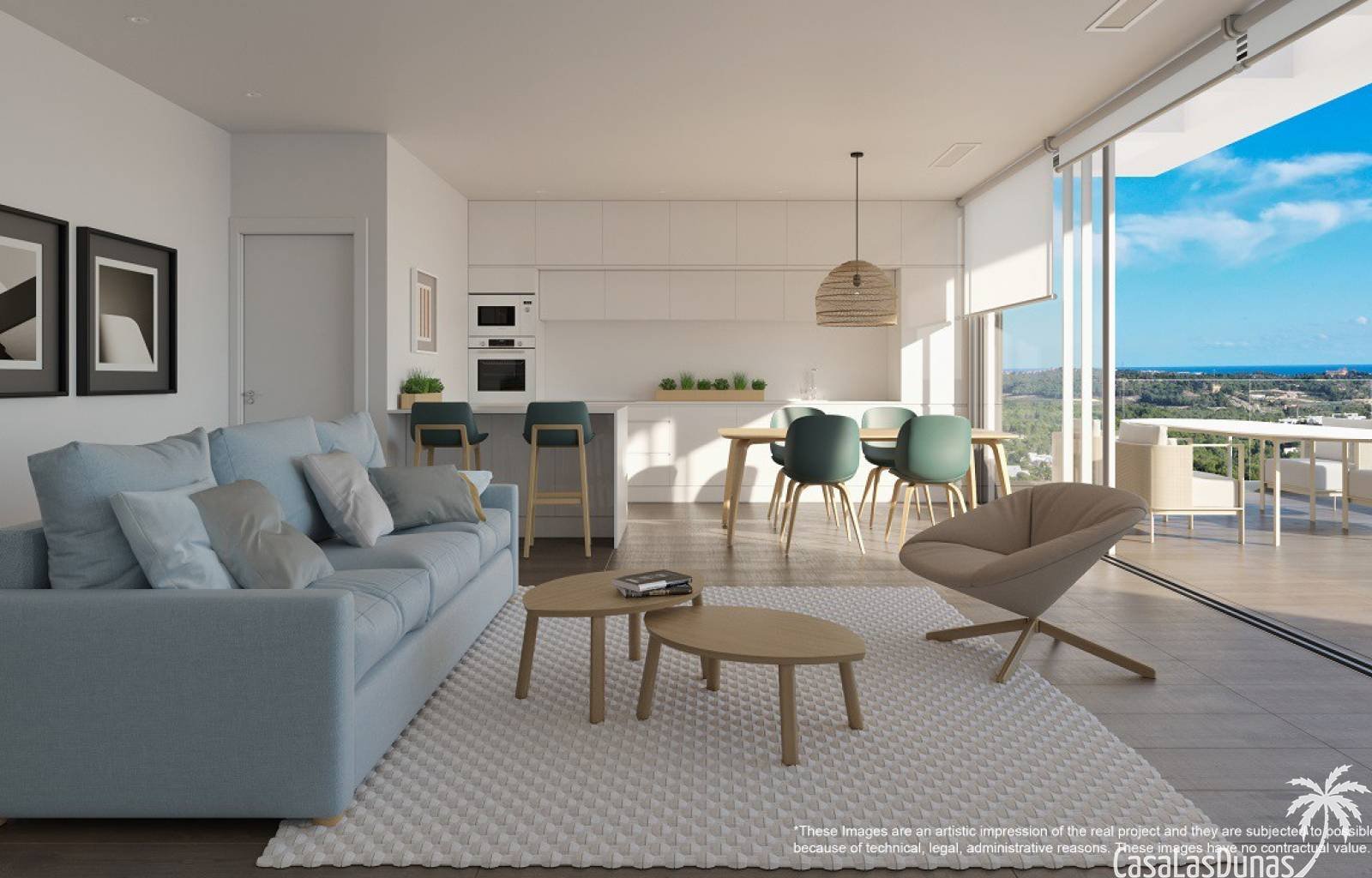 Diese prächtige neue Luxusanlage befindet sich in Las Colinas Golf, einem exklusiven Golfplatz mit Sicherheitsdienst, Einkaufsmöglichkeiten und Resta