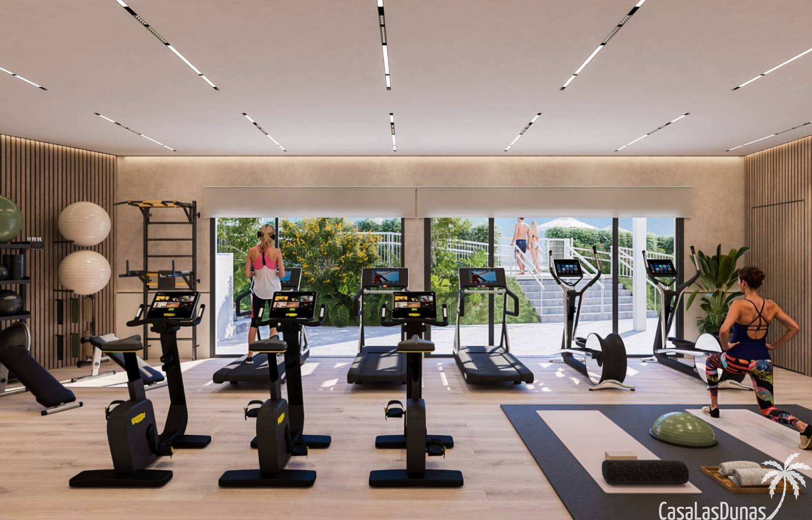 Dieses exklusive Projekt, das sich durch innovative und elegante Architektur auszeichnet, umfasst 164 Wohnungen und Penthäuser mit 1, 2 und 3 Schlafz