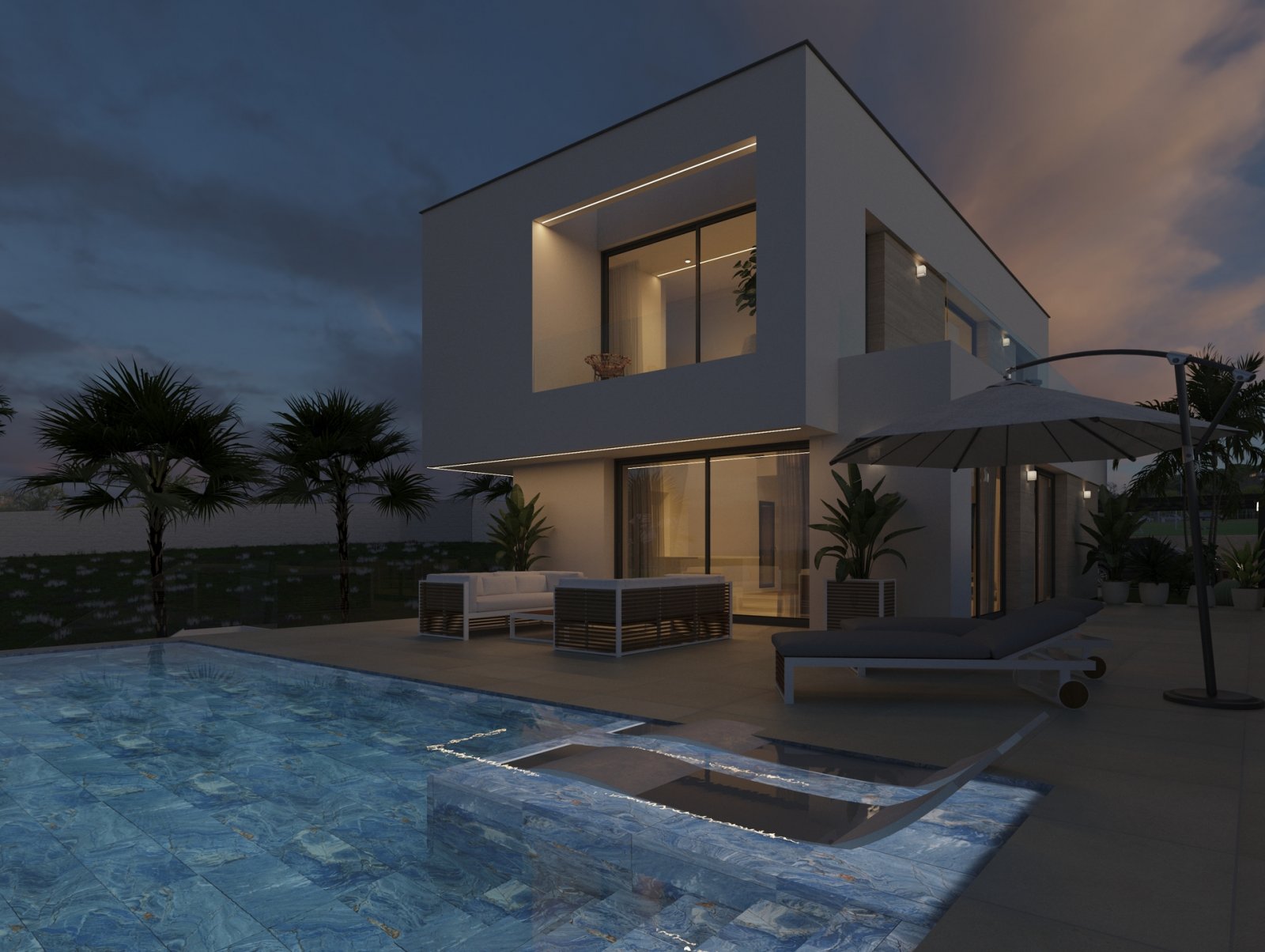  In der charmanten Ciudad Quesada gelegen, bietet diese exklusive Sammlung von vier freistehenden Häusern einen einzigartigen und anspruchsvollen Lebe