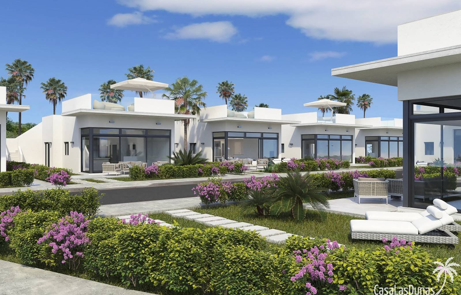  In Murcia, inmitten eines üppigen Golfresorts mit Sportplätzen und umgeben von Natur, Einrichtungen und mehreren Golfplätzen, gibt es eine brandneue 