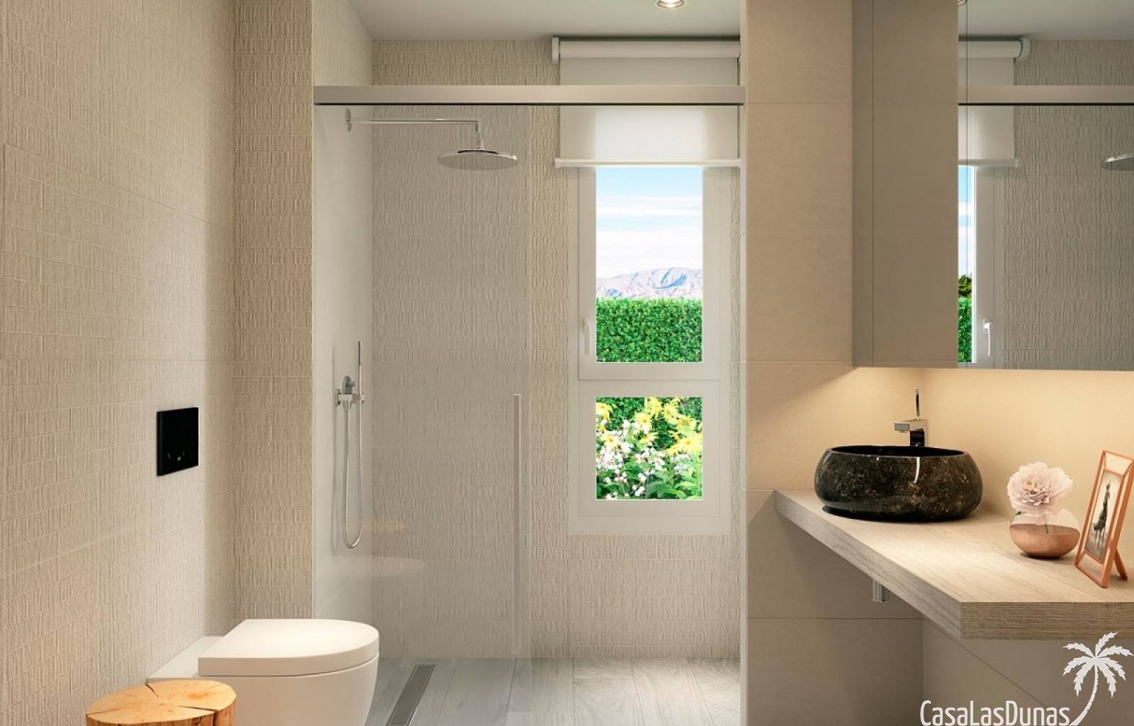  Zeitgemäße Werbung in fußläufiger Entfernung zum hervorragenden Golfplatz in Algorfa. Das Projekt besteht aus insgesamt 40 Gebäuden, darunter 6 unabh