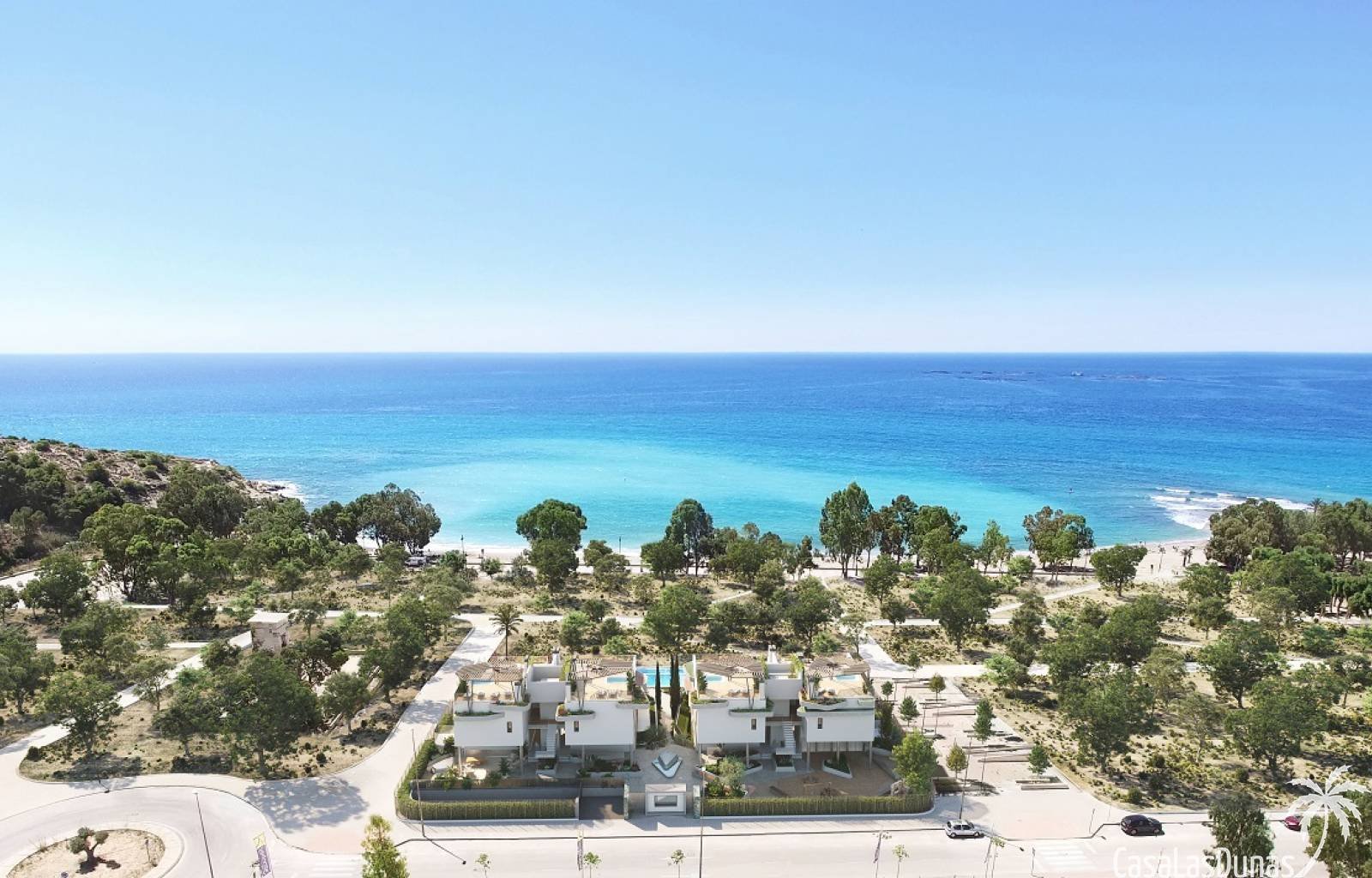  Luxuriöses Neubauprojekt an vorderster Front. Dieses luxuriöse Projekt besteht aus 12 geräumigen Apartments mit einzigartigem Meerblick. Die Häuser b