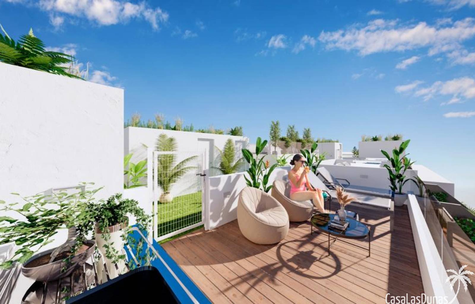  Einmalige Gelegenheit, nur 600 Meter vom Strand und dem Zentrum entfernt, Penthouse mit 2 Schlafzimmern! Eine solche Gelegenheit ist an diesem Stando