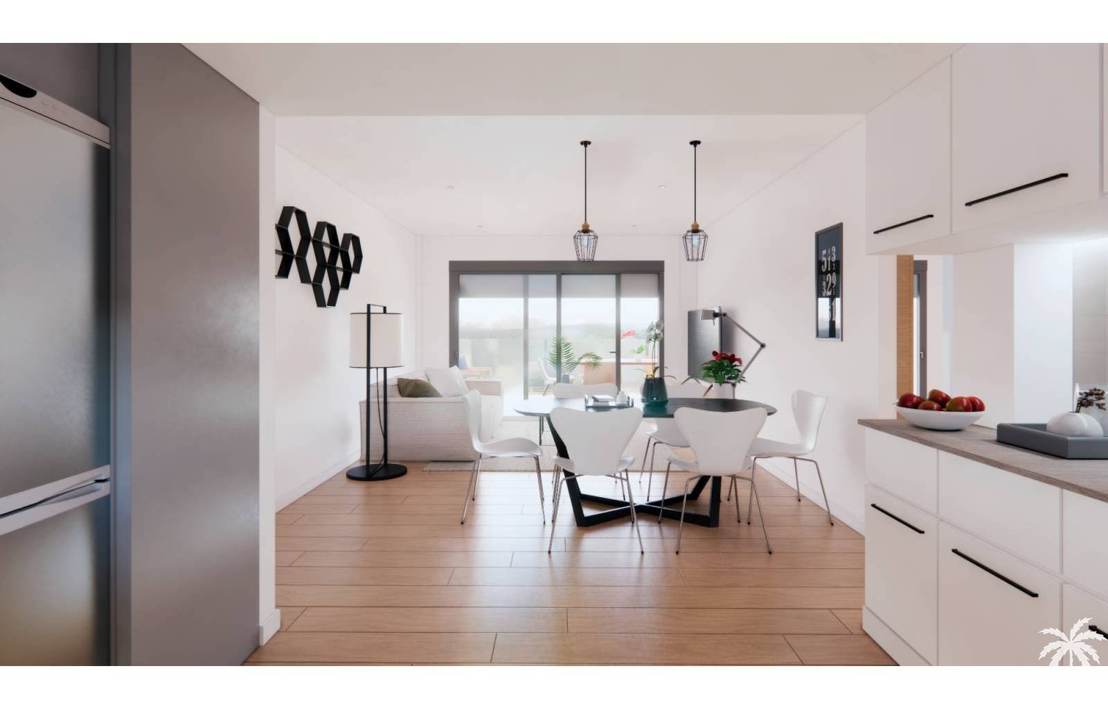  Dieser neue Komplex wird im Dorf Los Alcazares gebaut, nur 2,5 km von Mar Menor entfernt. Die Apartments sind sehr geräumig und verfügen über einen p