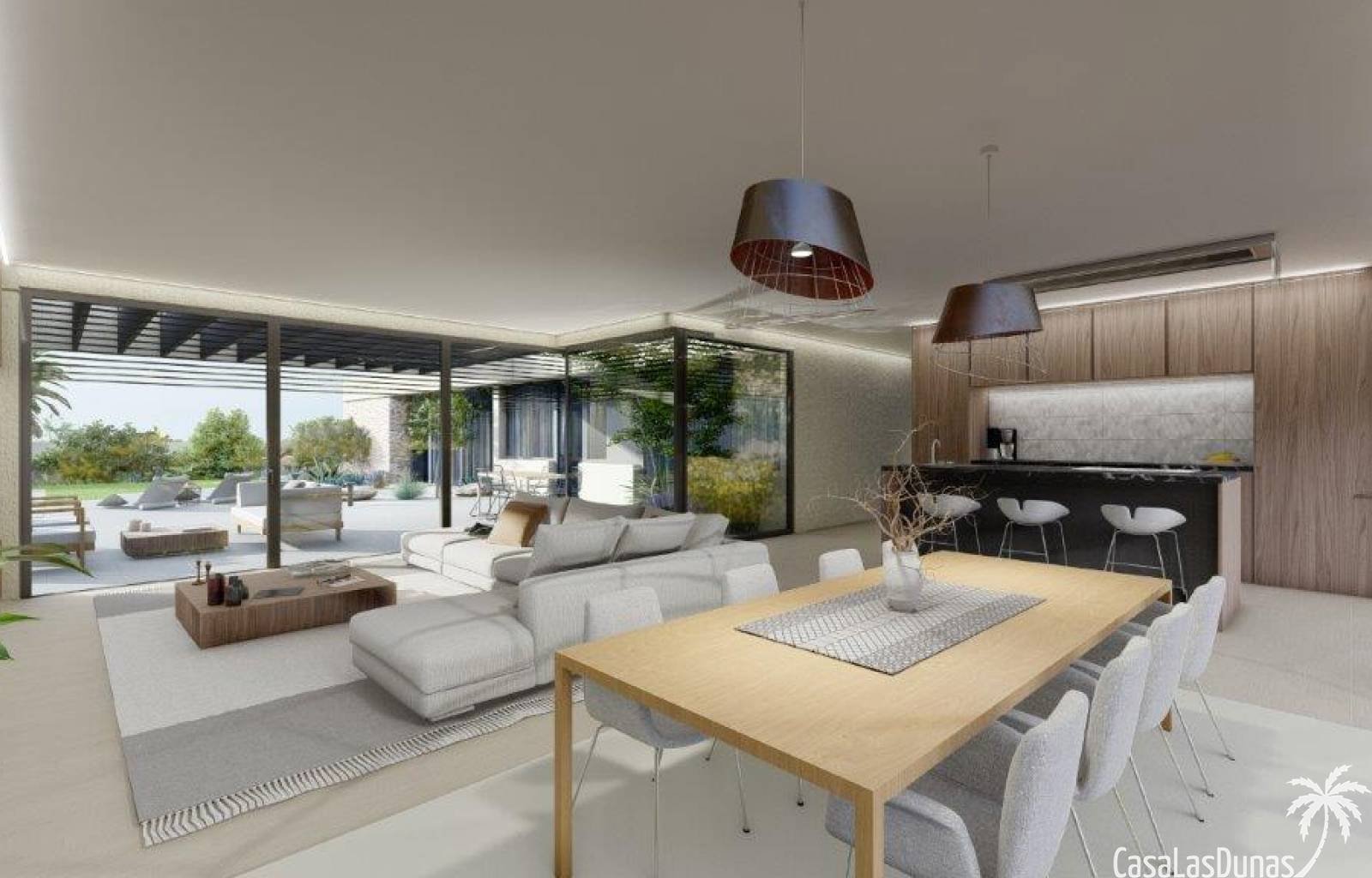  Diese Luxusvillen sind so konzipiert, dass sie eine natürliche Lebensweise gewährleisten. Die Villen verfügen über 3 geräumige Schlafzimmer und sind 