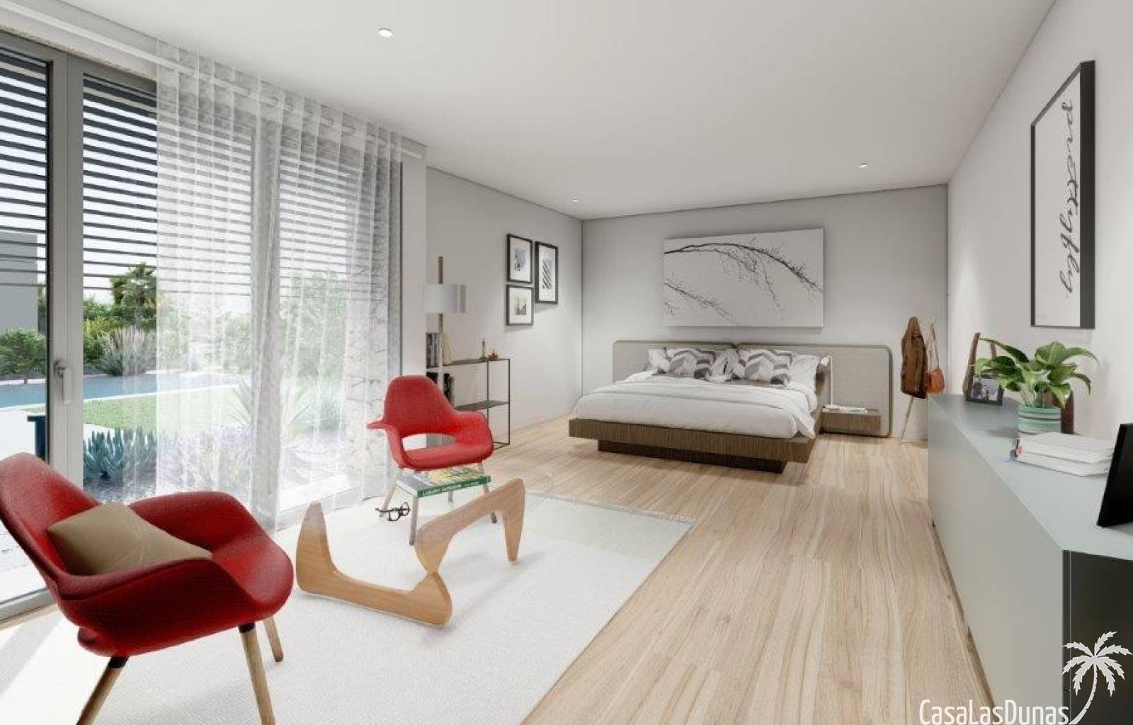  Diese Luxusvillen sind so konzipiert, dass sie eine natürliche Lebensweise gewährleisten. Die Villen verfügen über 3 geräumige Schlafzimmer und sind 