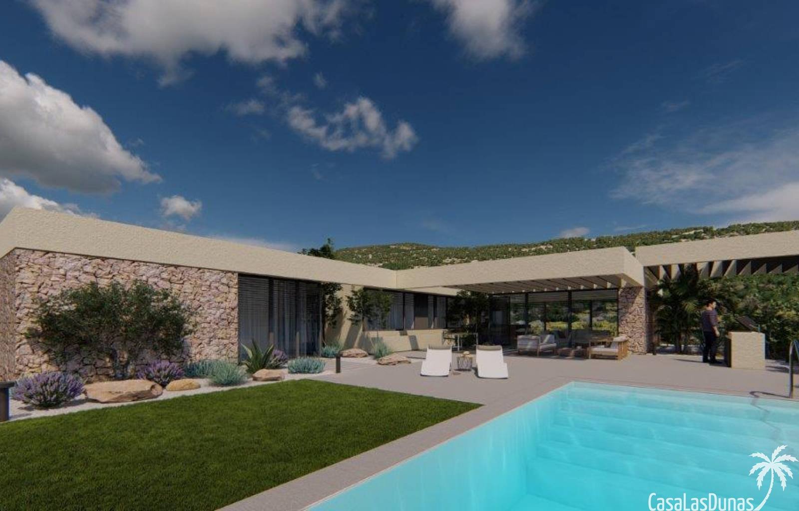  Diese Villen sind so konzipiert, dass sie einen natürlichen Lebensstil gewährleisten. Die geräumigen Villen haben eine riesige Ruine mit privatem Poo