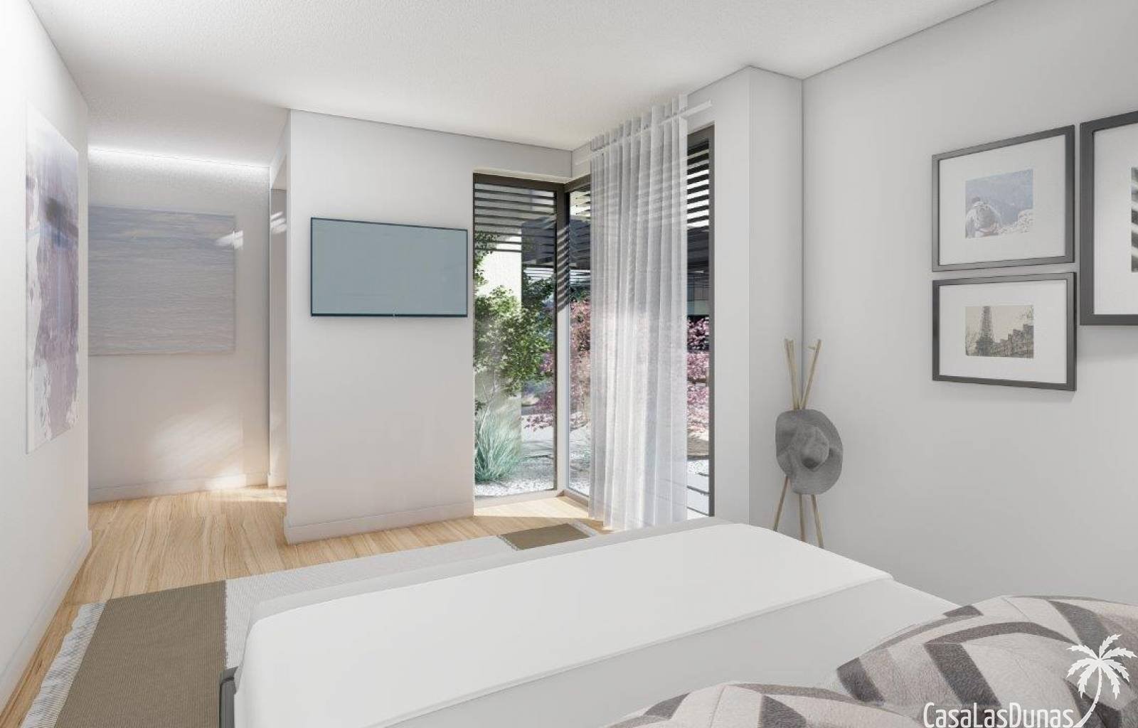  Diese Luxusvilla wurde entworfen, um sich in die Gemeinschaft und die erstaunlichen bepflanzten Bereiche, die die Villa umgeben, einzufügen. In diese