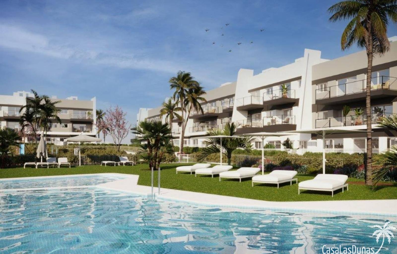  Mit großer Begeisterung präsentieren wir diesen großartigen neuen Wohnkomplex mit 120 Apartments in Gran Alacant mit Blick auf das Mittelmeer. Die Ap