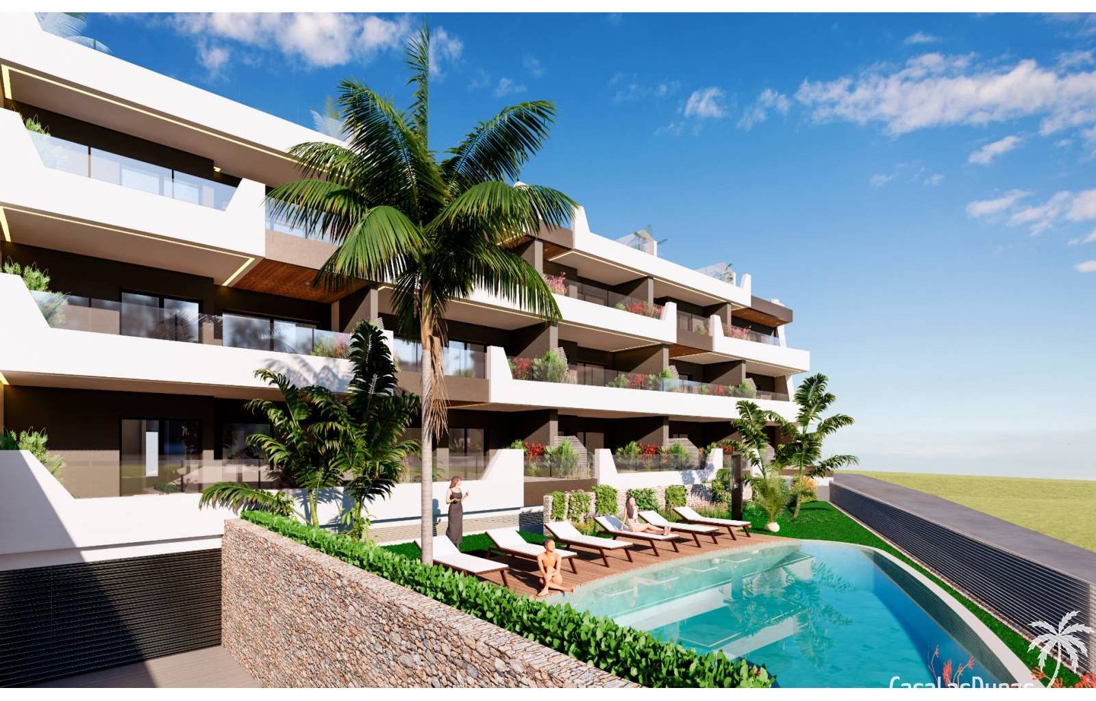  Dieser neue Komplex in der ruhigen Gegend von Benijofar besteht aus 2 Phasen und beide sind noch verfügbar. Dies ist Phase 2, ein Komplex mit 6 Apart